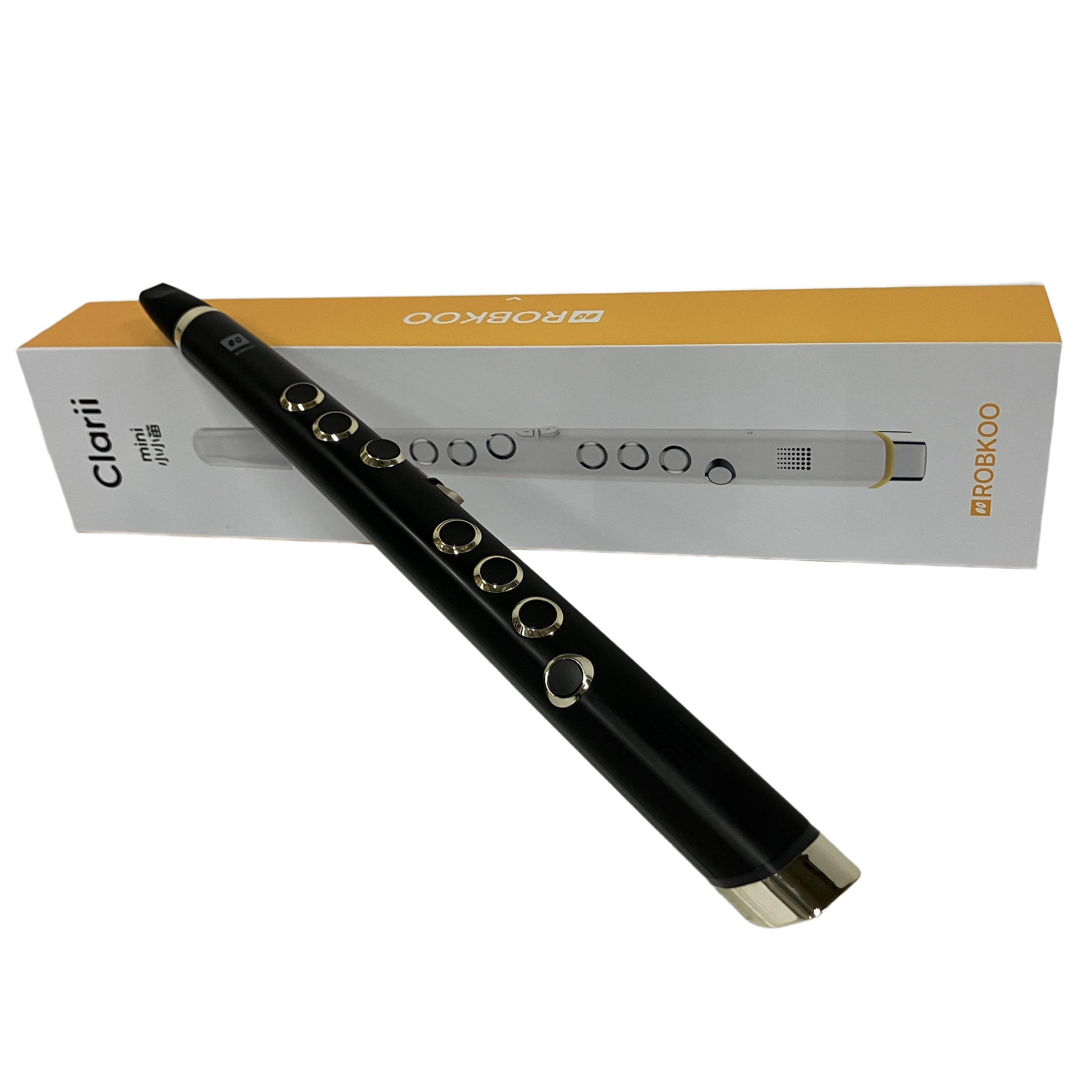 ROBKOO Clarii mini Ebony Gold ウインドシンセサイザー 電子楽器 ロブクー ブラック 良好