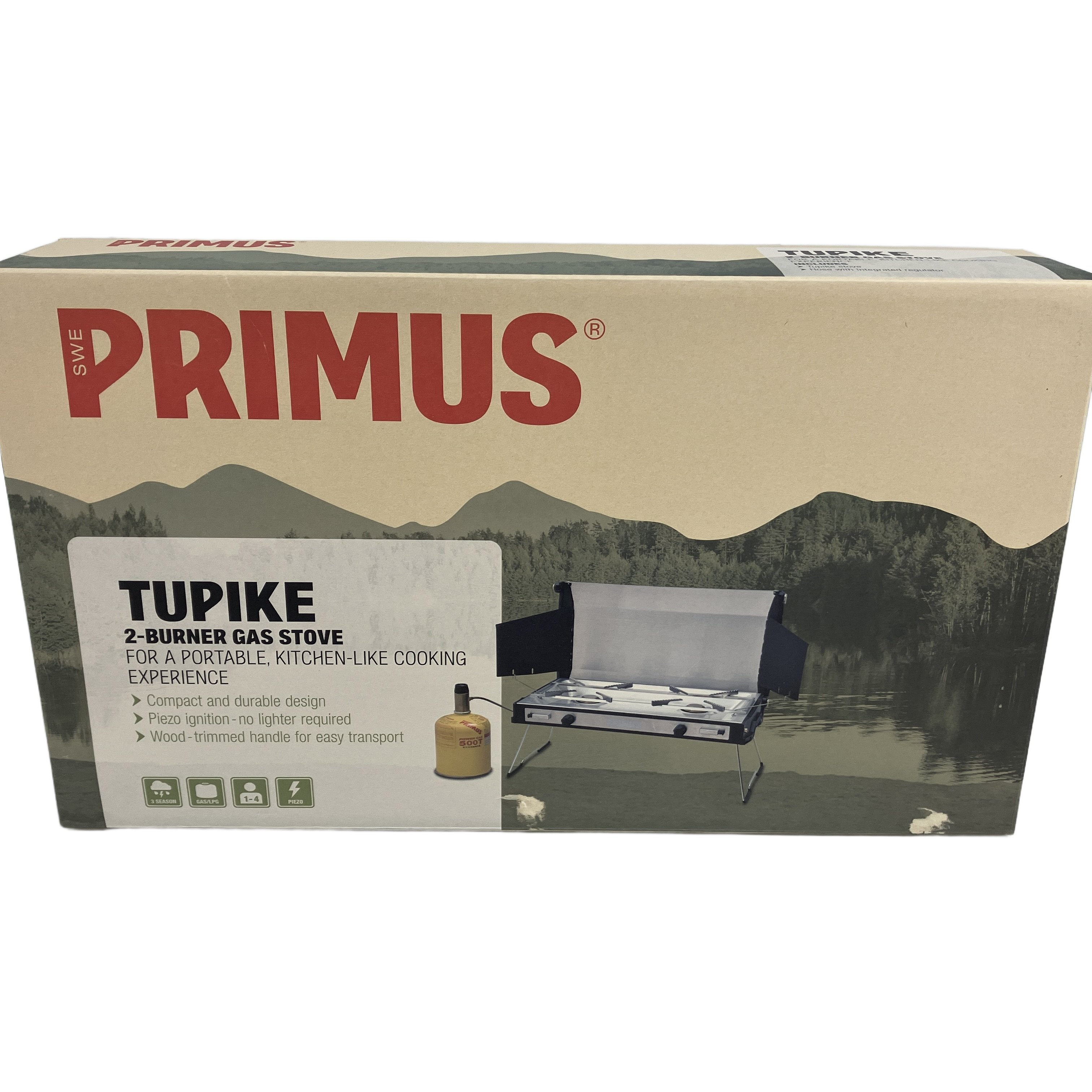 PRIMUS プリムス TUPIKE P-CTK-2 ガスコンロ2口 開封済 未使用