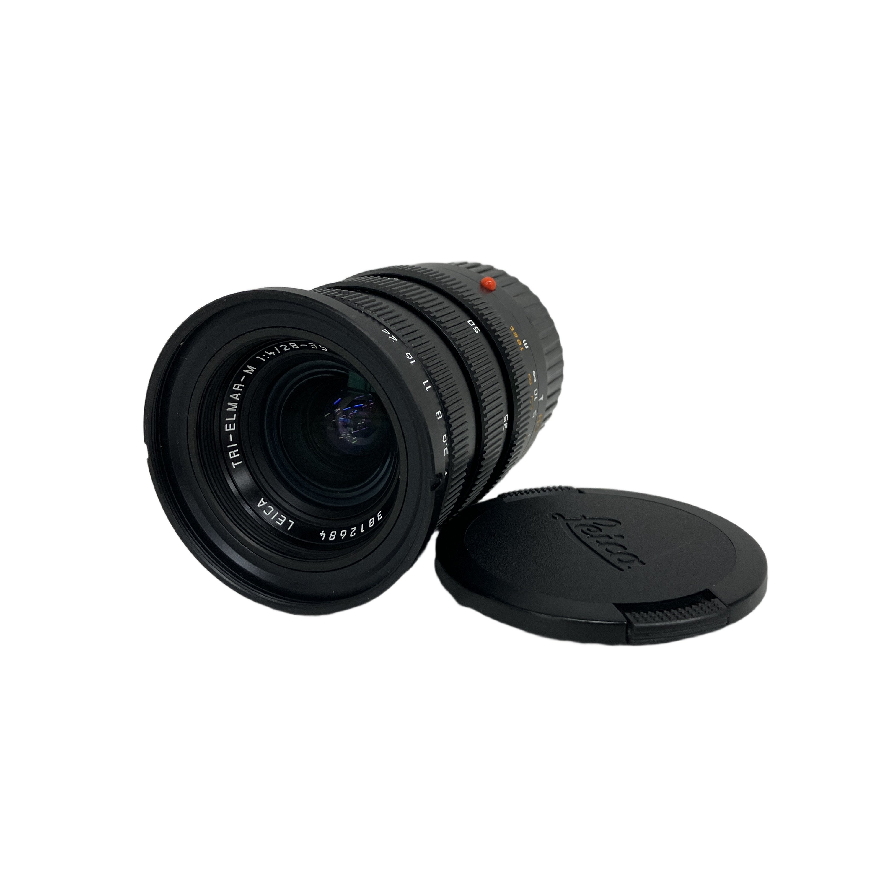 LEICA TRI-ELMAR-M 28-35-50mm F4 ASPH. E55 前期型(元箱・付属品完備 / シリアル3812684 / 中古):ライカMの常識を覆す革新の3焦点。名画角をこれ1本で従える至高のシステムレンズ。