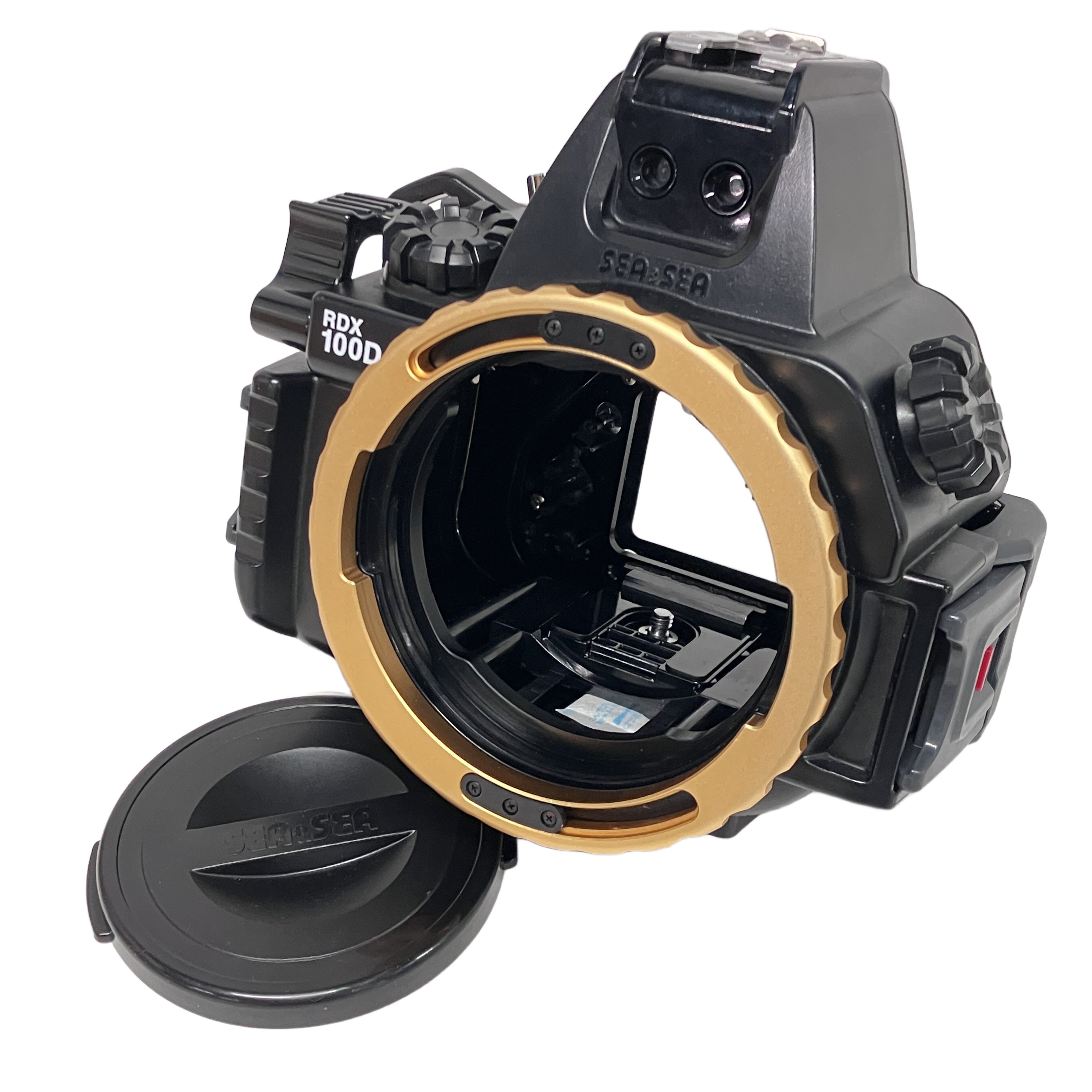 SEA&SEA RDX-100D ハウジング EOS Kiss X7 水中撮影 カメラ 周辺機器 中古