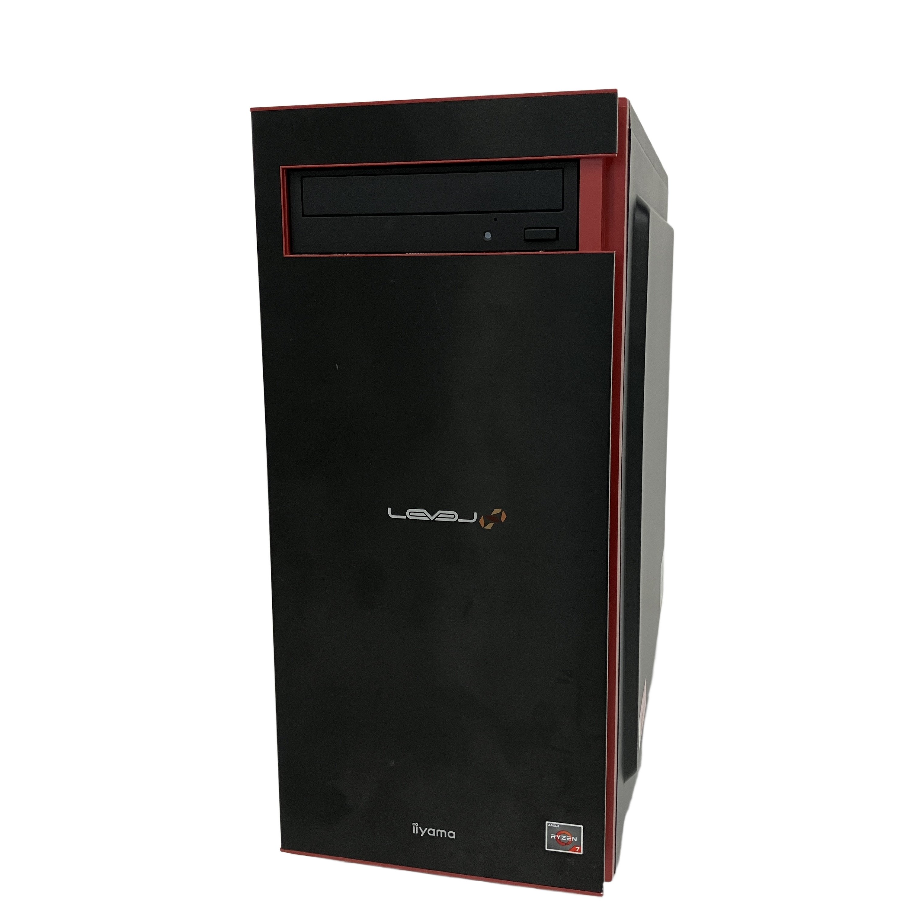 iiyama LEVEL∞ X570-PG4 ゲーミングPC Ryzen7 3700X RX6700XTメモリ32GB HDD2TB SSD512GB Win11Home デスクトップ 中古