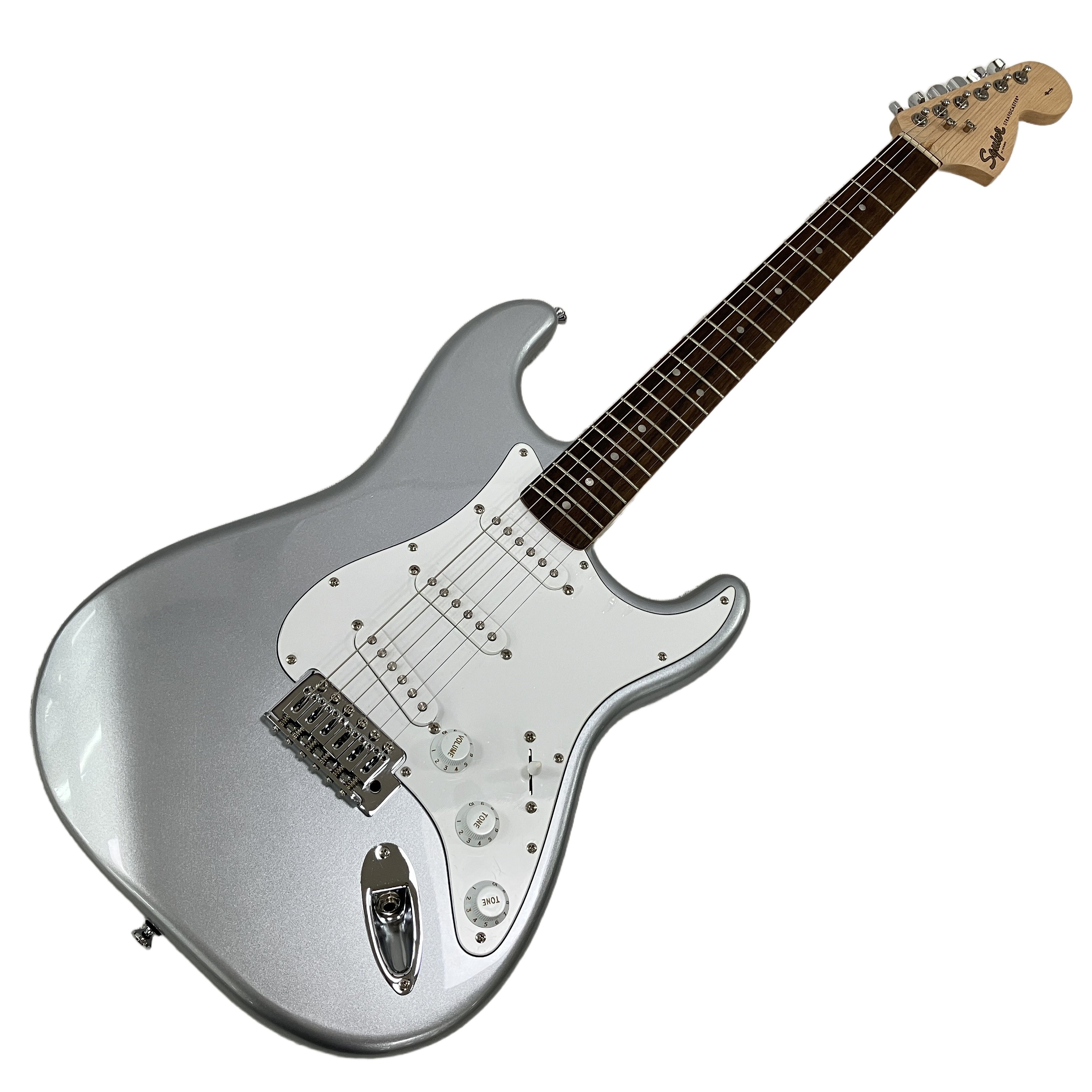 Squier AFF STRAT LRL SLS スクワイヤー ストラトタイプ エレキギター 楽器 ソフトケース 中古