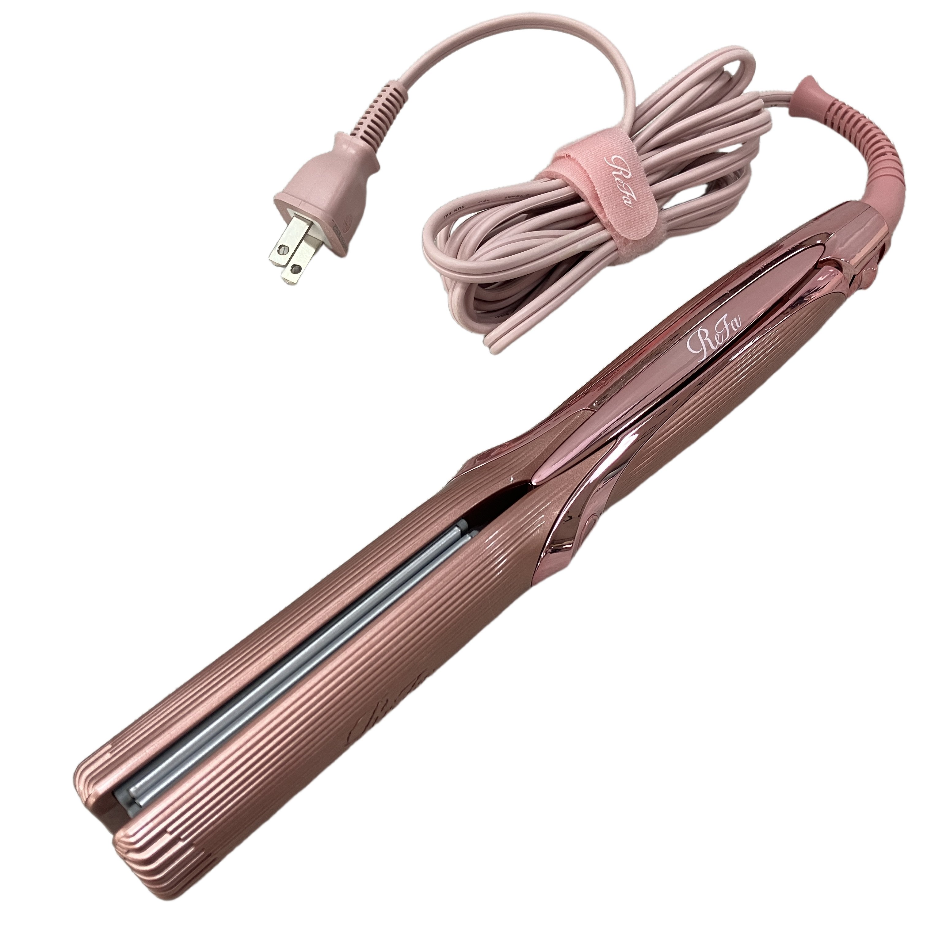 REFA RE-AT-05A ストレート ヘア アイロン ピンク リファ 家電 中古
