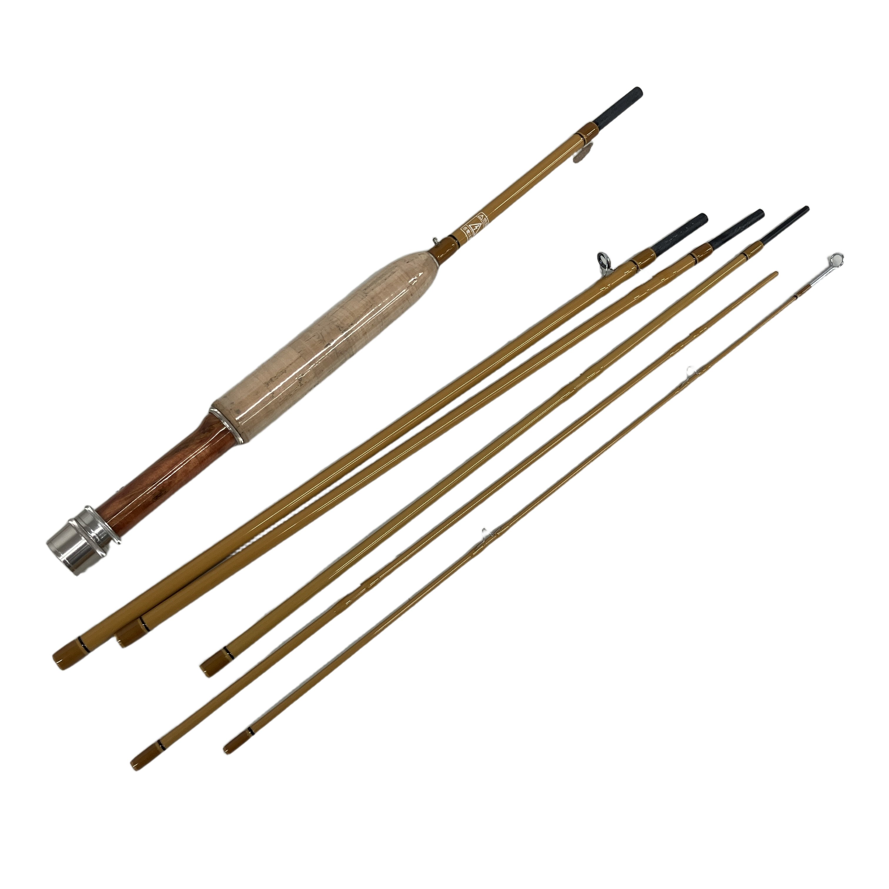 AXISCO アキスコ ASFG662-6 AIRRITE Stream ロッド 6ピース・グラスファイバーフライロッド 釣具 中古