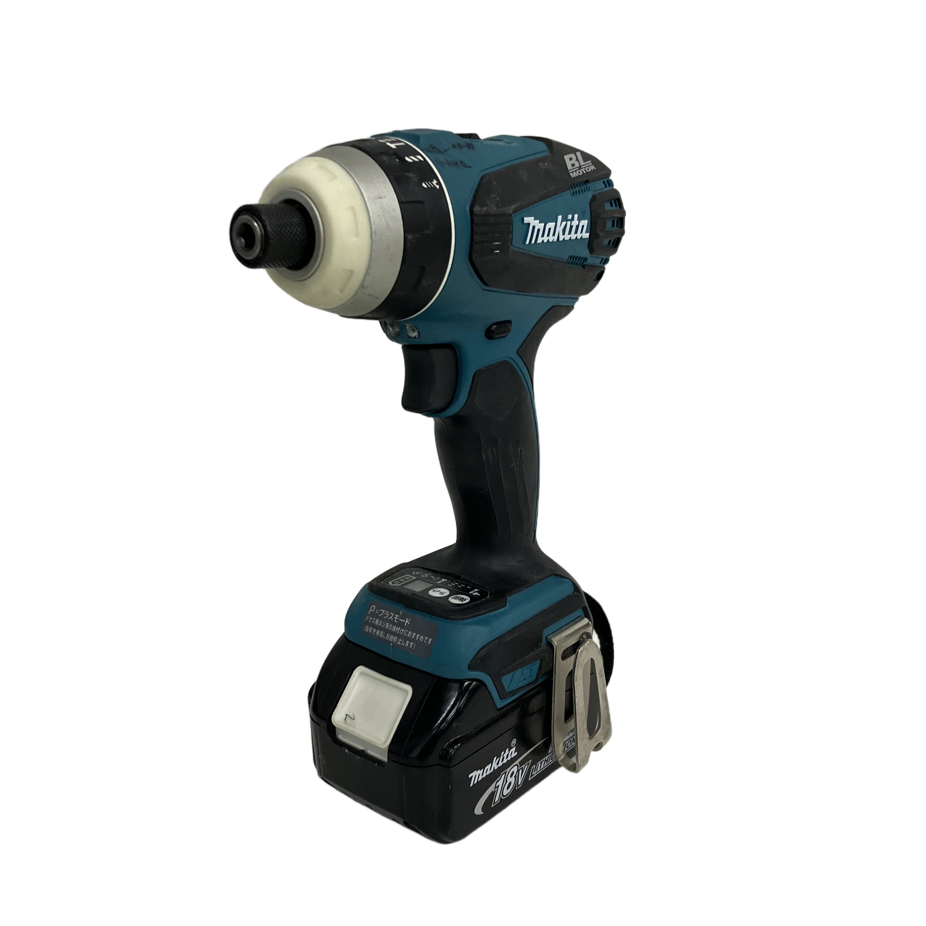 makita マキタ 18V 充電式 4モード インパクトドライバ TP141D バッテリー2個 中古