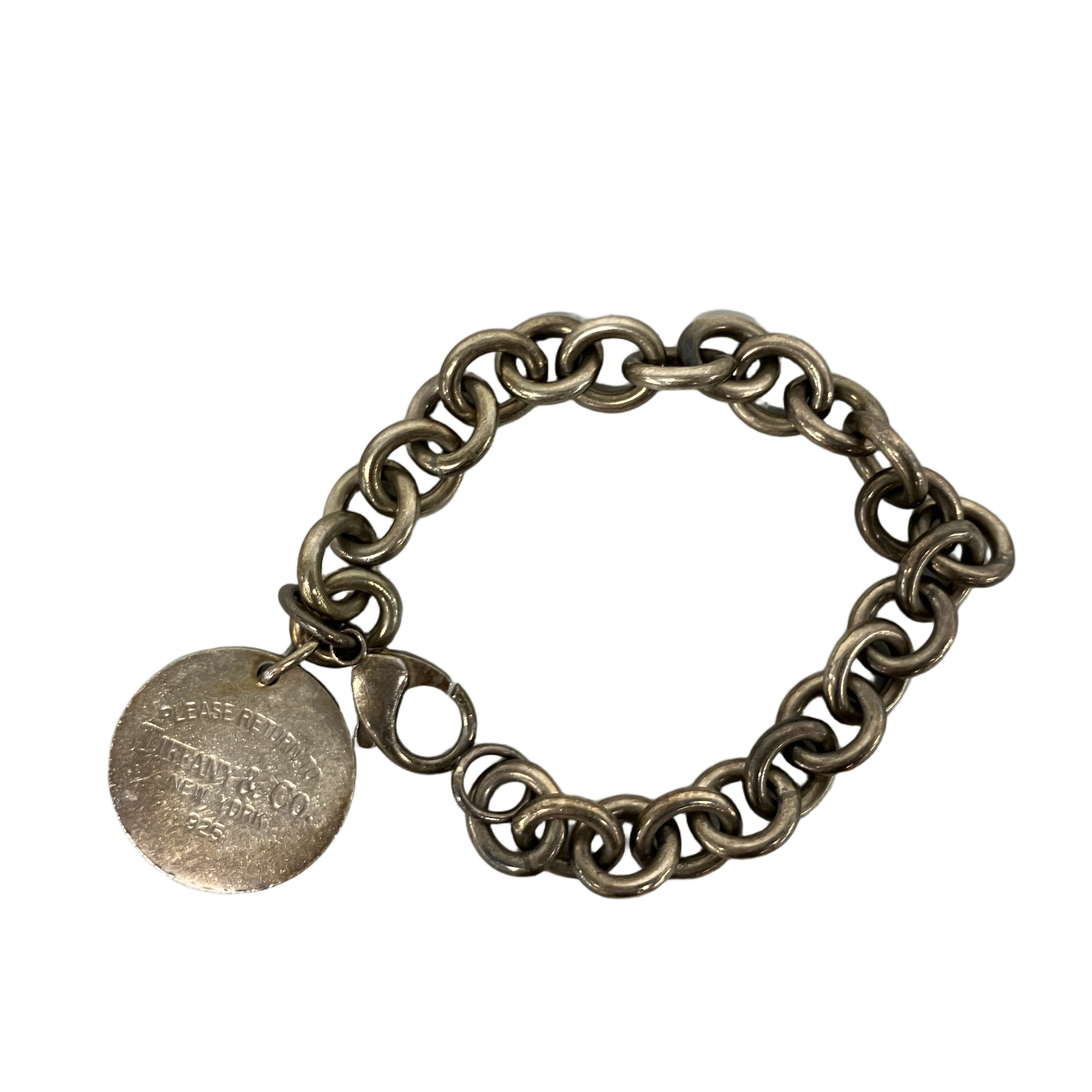 Tiffany&Co. ティファニー ラウンドタグブレスレット 中古