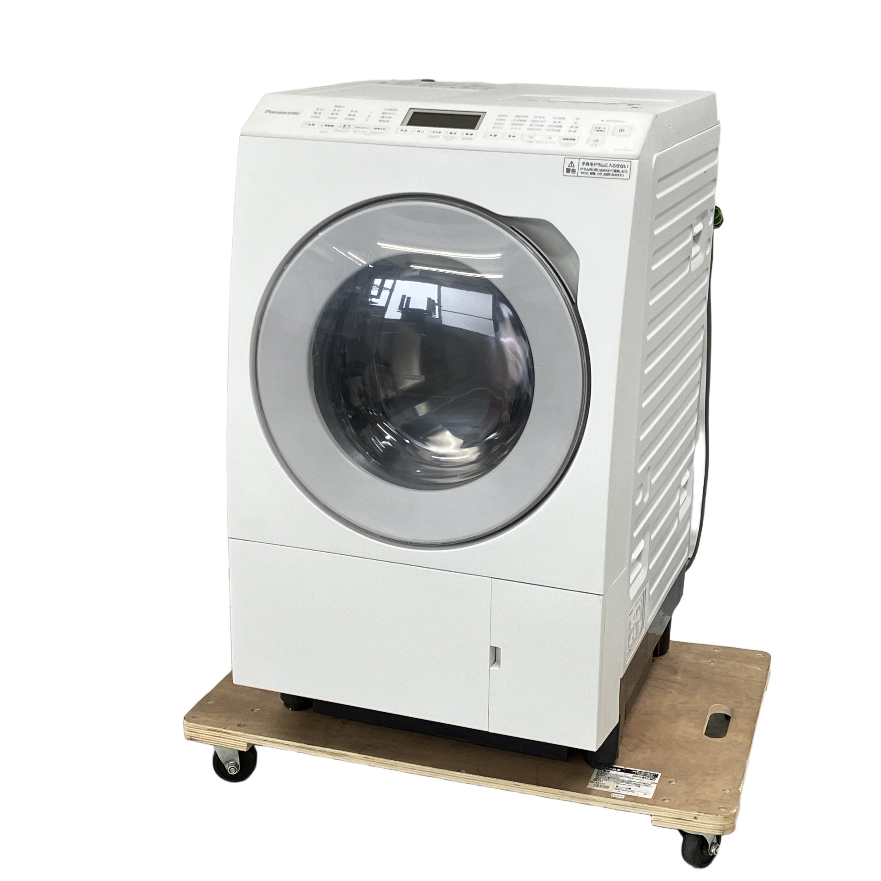★トリプル自動投入&温水スゴ落ち泡洗浄搭載 2024年製 Panasonic NA-LX127DL ドラム式洗濯乾燥機 中古★