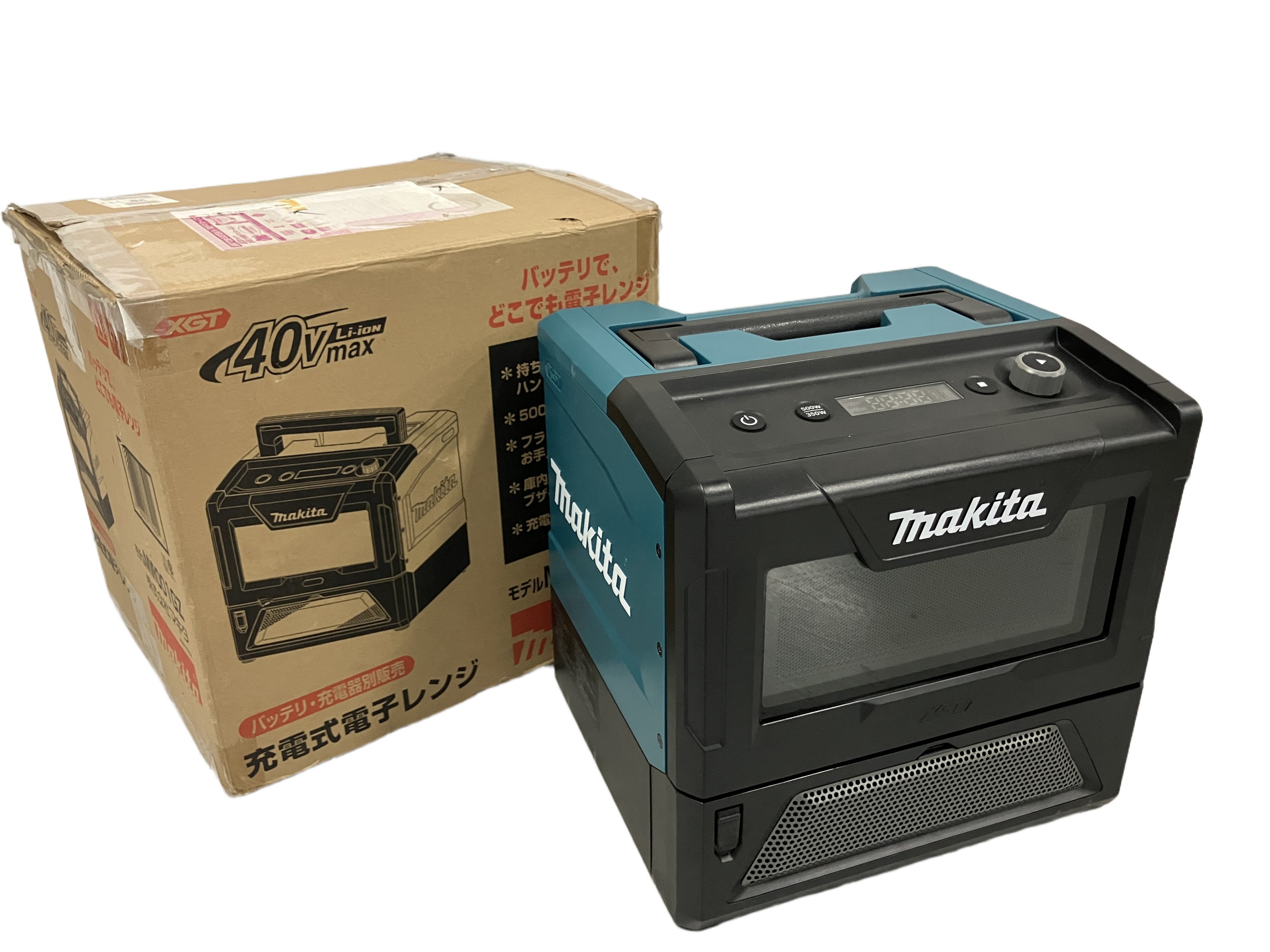 makita MW001G 40vmax 本体のみ 充電式 電子レンジ マキタ 中古