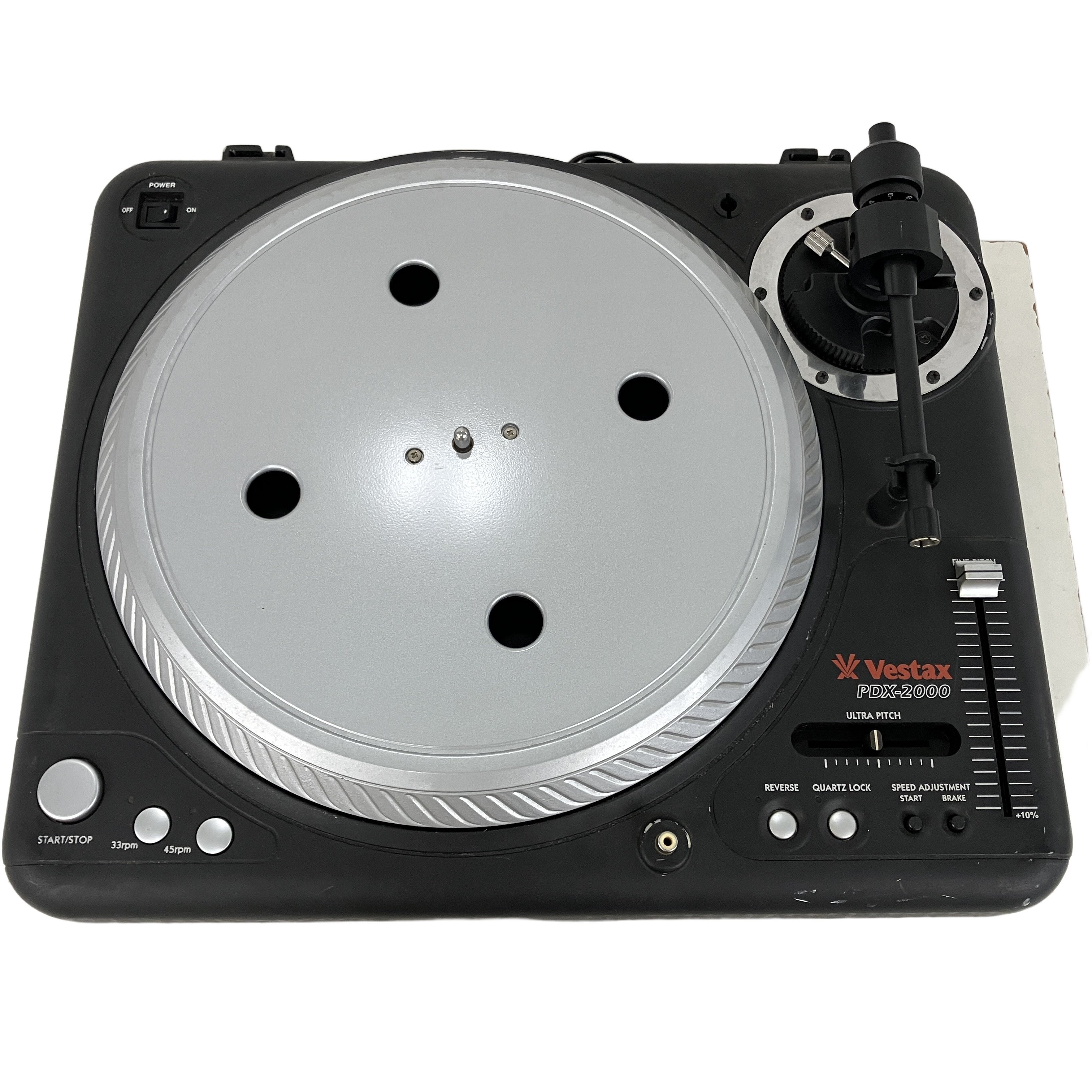 Vestax PDX-2000 ターンテーブル レコードプレーヤー DJ 機材 音響機器 ベスタクス 中古