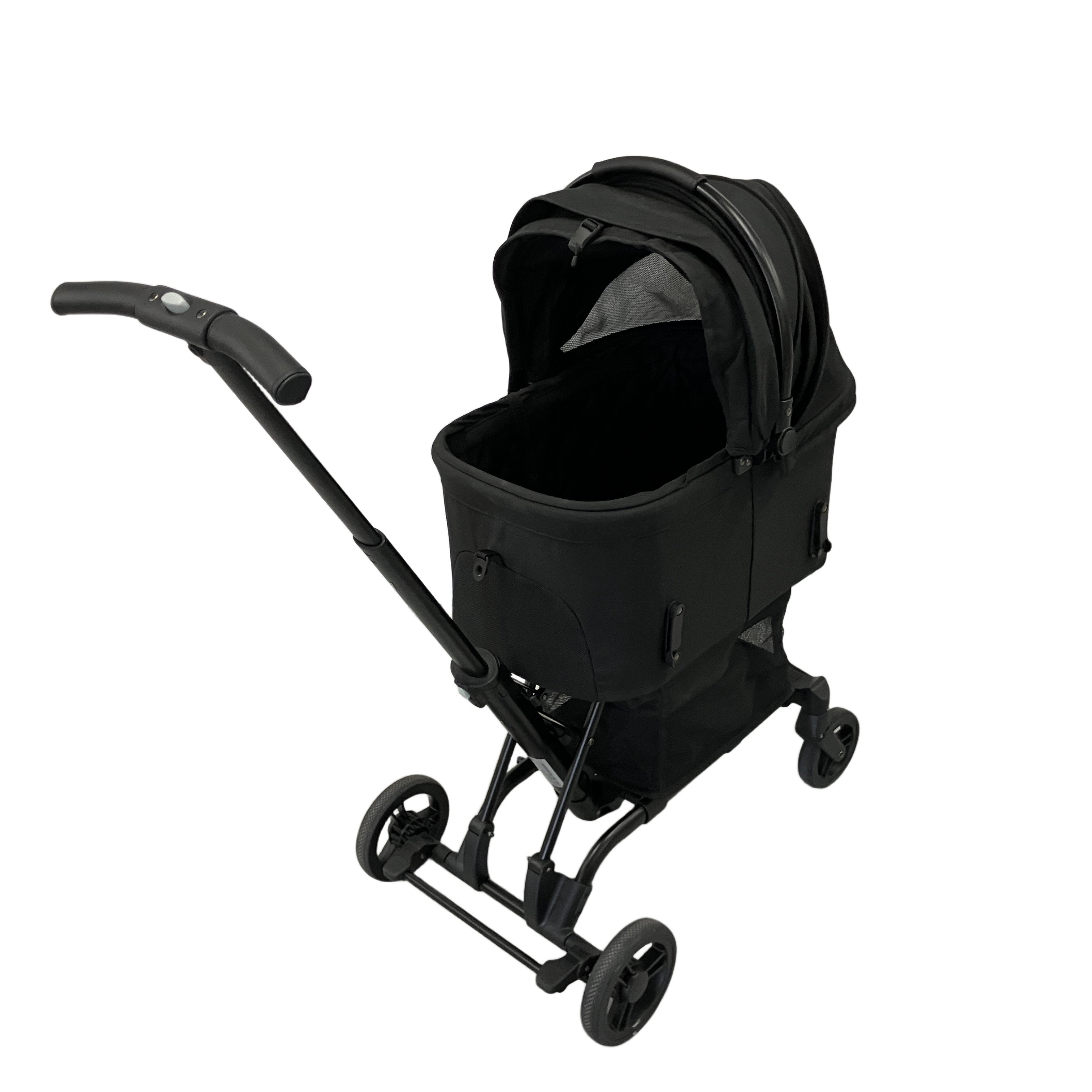AIRBUGGY for Pet WIZ X24100762 ペットカート 犬猫用 エアバギー ウィズエックス フォレストモス AD9324 中古 美品
