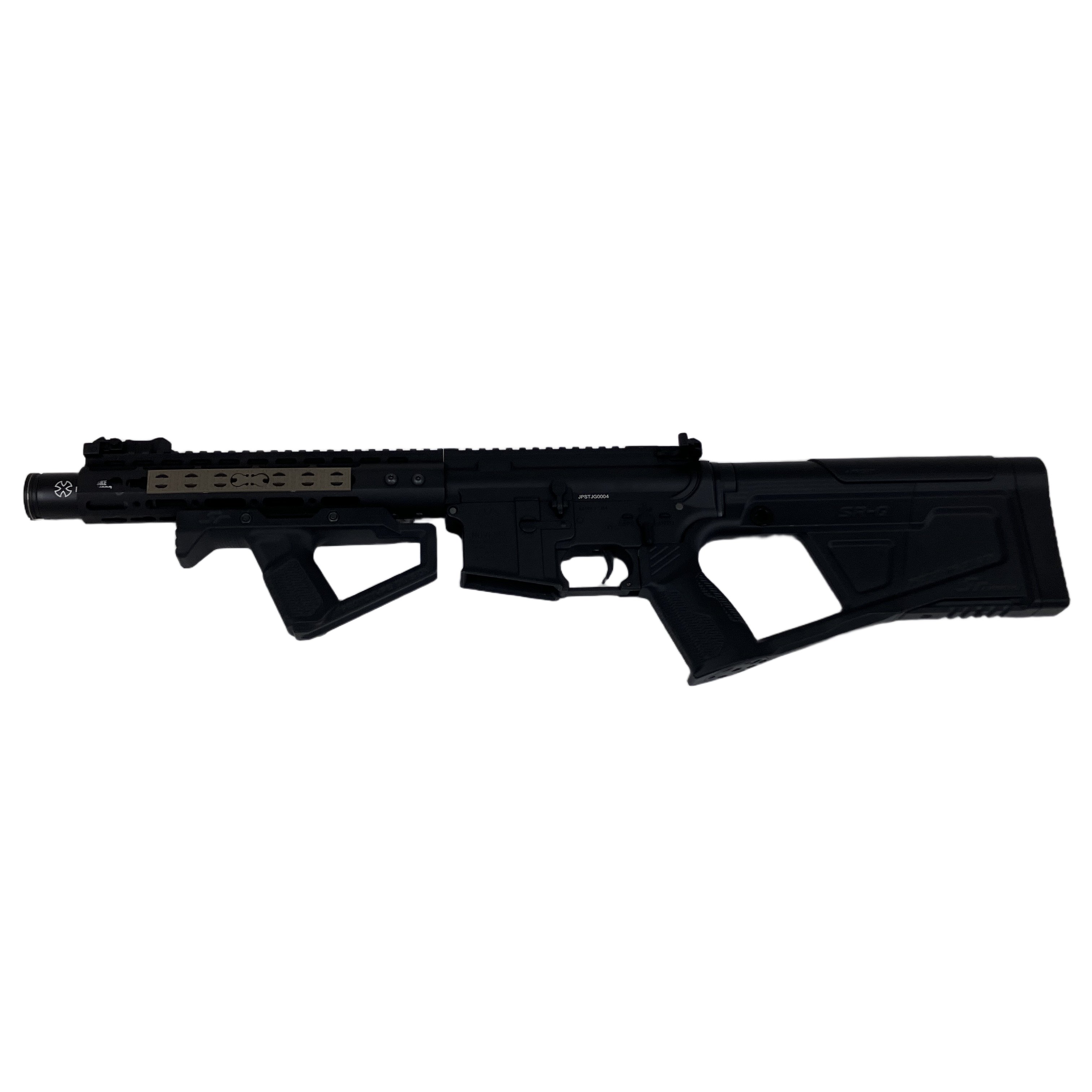 ガスガン M4 Noveske Rifleworks AR-15 BATTLEARMS RACK STRAC ライフルストック カスタム 中古