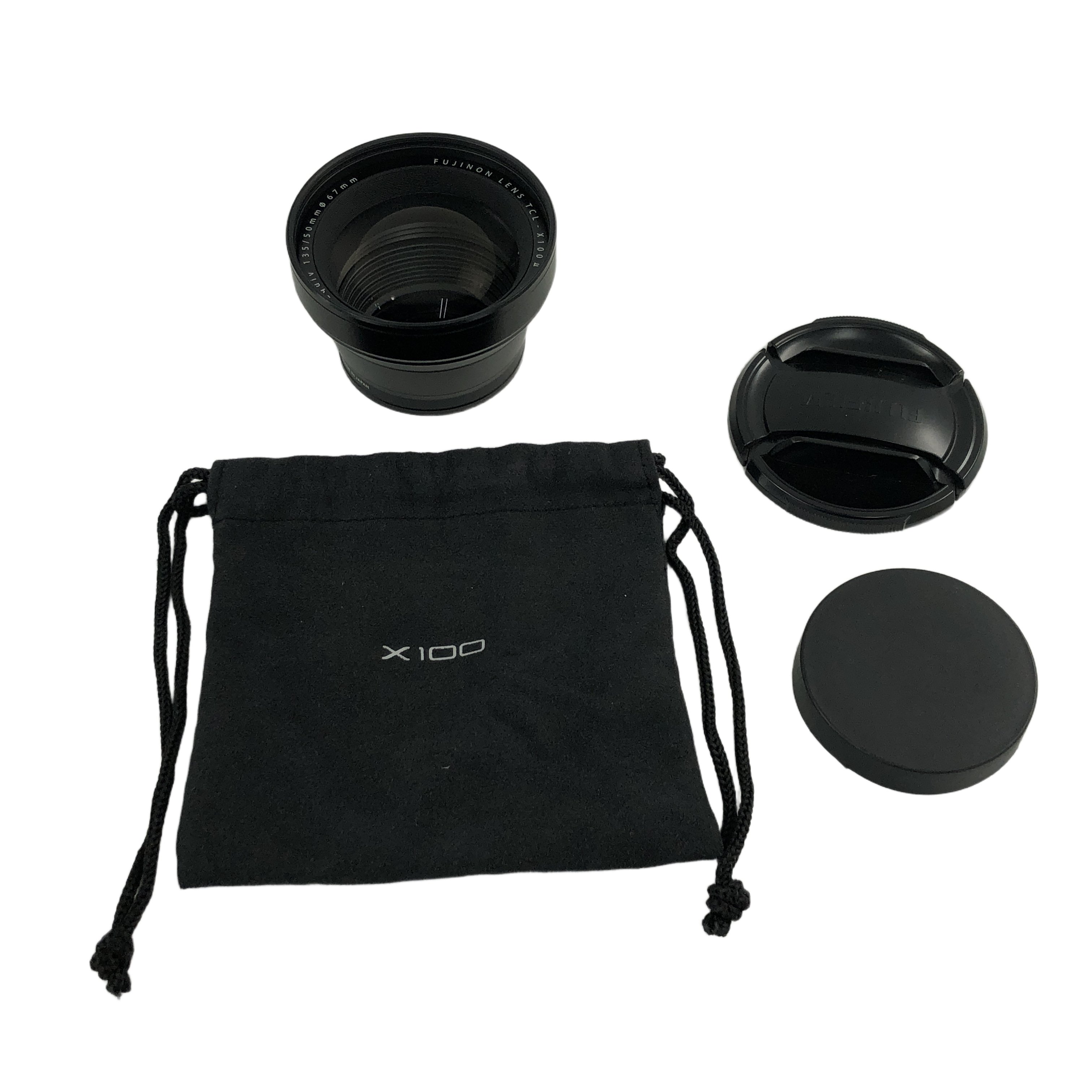 FUJIFILM TCL-X100 II SUPER EBC Equiv 135/50mm 富士フイルム テレコンバージョンレンズ カメラ周辺機器 中古