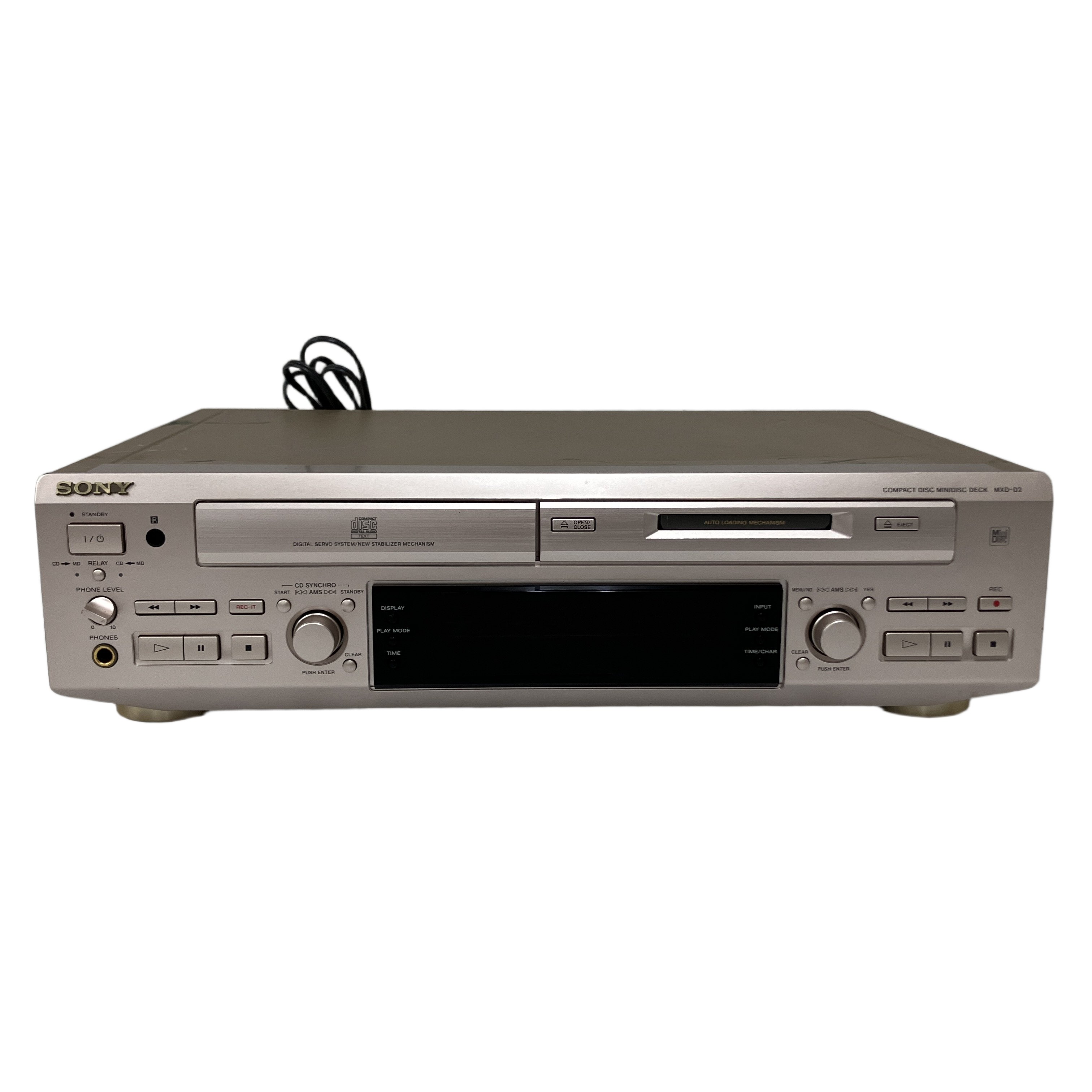 SONY MXD-D2 CD/MDデッキ CDプレーヤー MDレコーダー ソニー 音響機材 中古