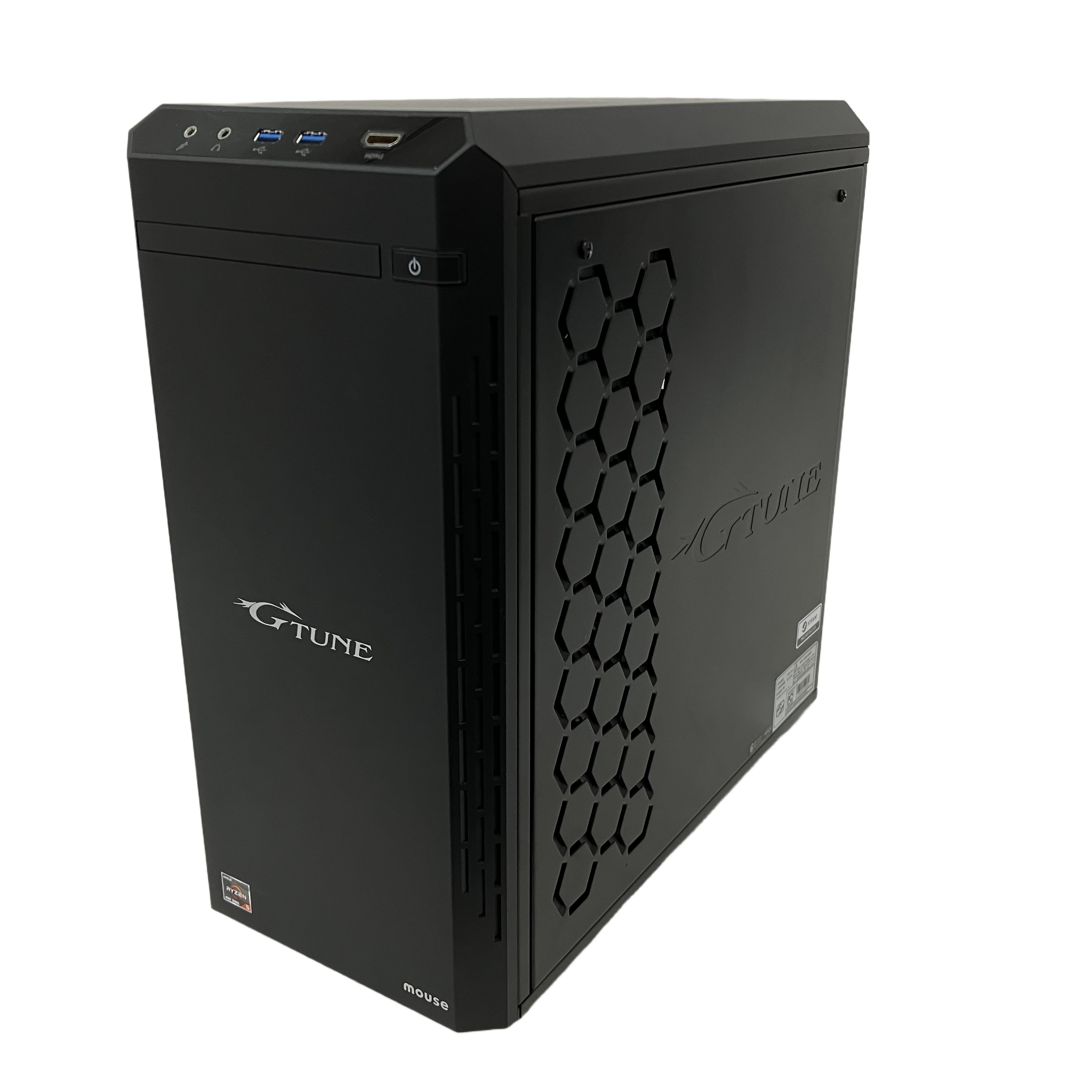 Mouse G-Tune DGA5G1BB5AAAW101DFC デスクトップ パソコン Ryzen 5 4500 16GB SSD 512GB GTX 1650 win11 中古