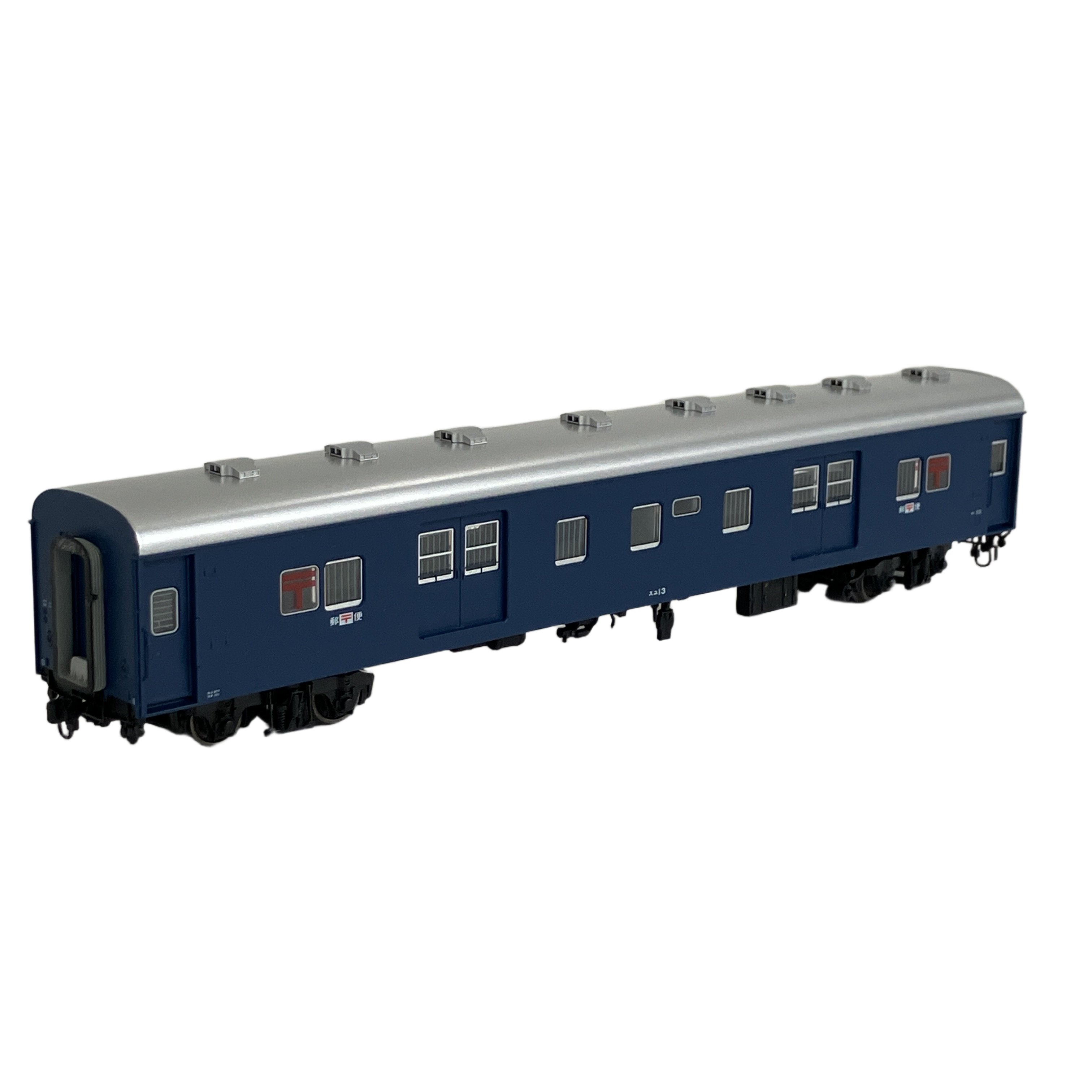 天賞堂 Tenshodo 57035 国鉄 10系 軽量客車 スユ13 郵便車 青15号 HOゲージ 鉄道模型 中古