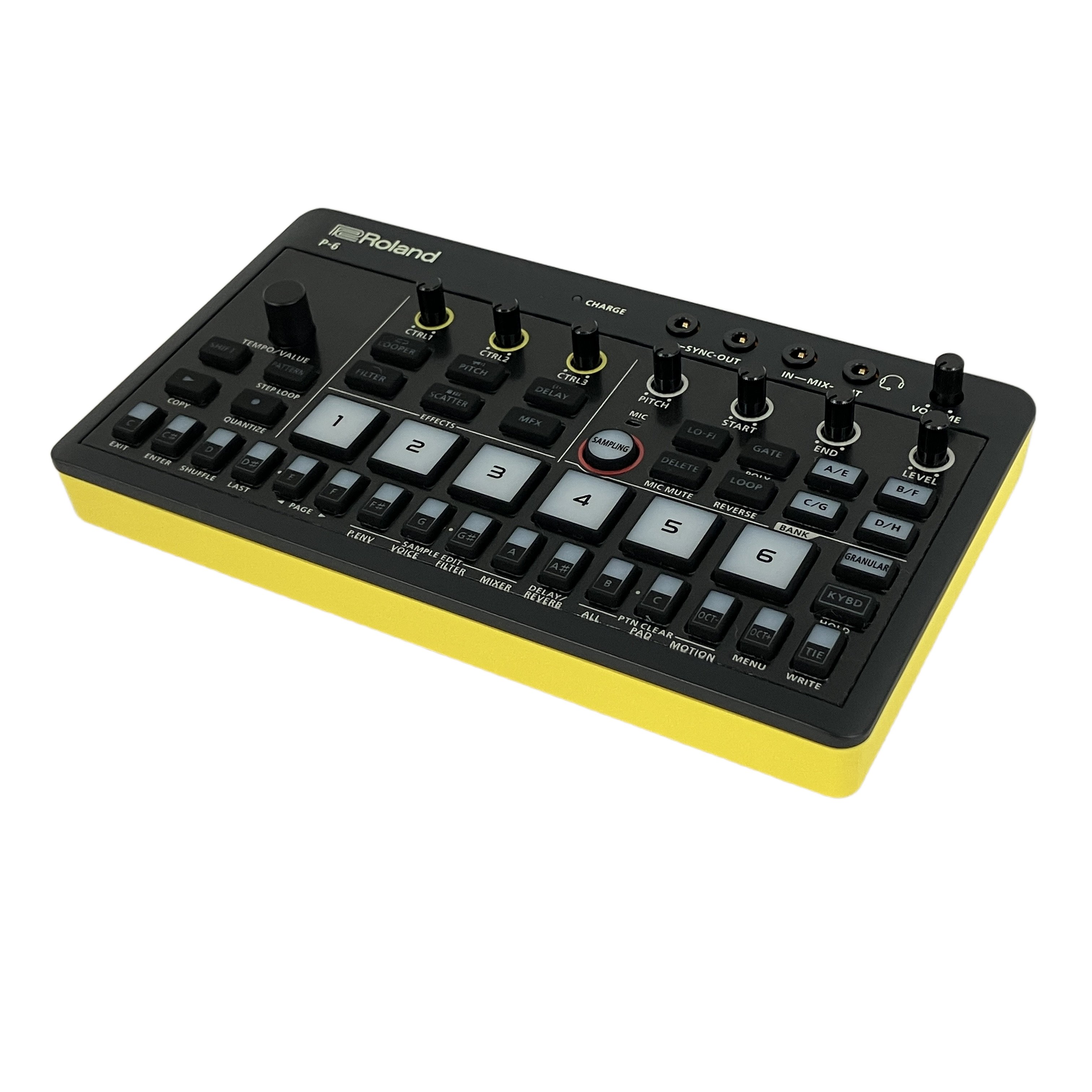 Roland P-6 creative sampler コンパクト サンプラー 音響機材 ローランド 中古