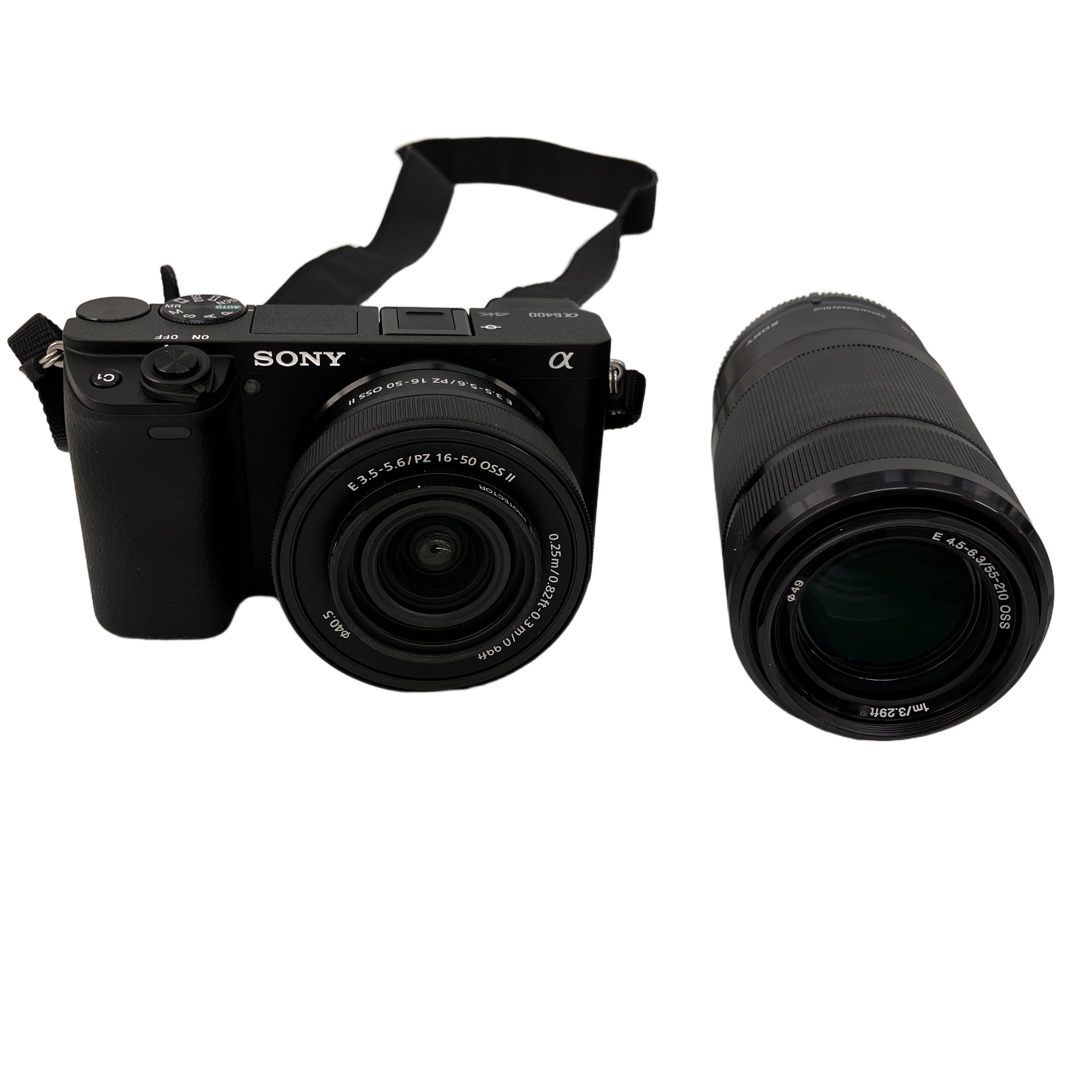 ★SONY α6400 ダブルレンズキット 中古良好 初心者も本格撮影★