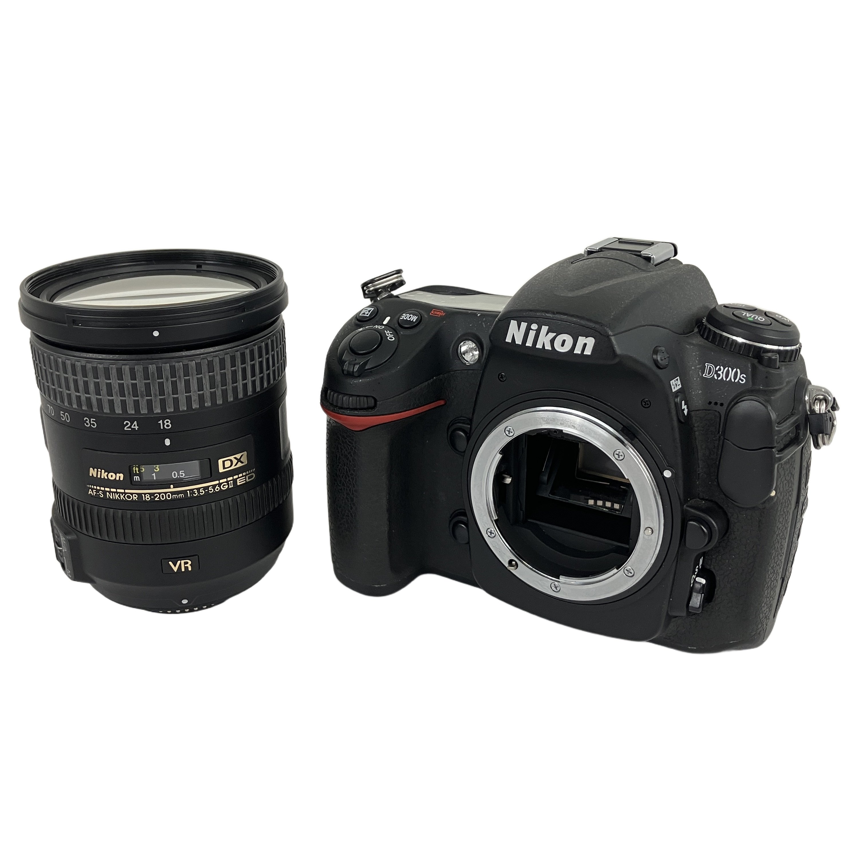 Nikon D300S 18-200mm F3.5-5.6G II レンズセット 一眼レフカメラ 中古