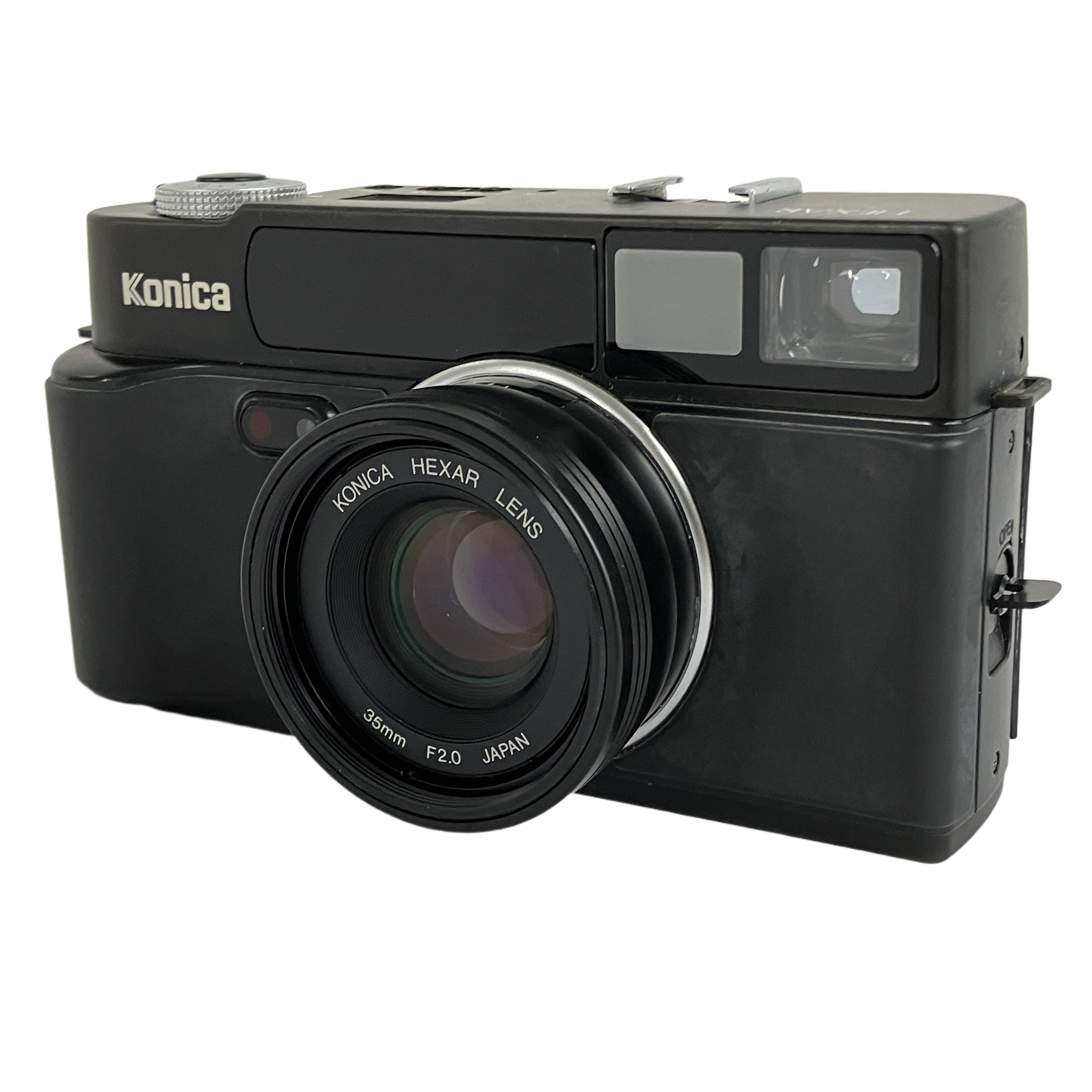 Konica HEXAR 35mm F2.0 コンパクトフィルムカメラ 中古