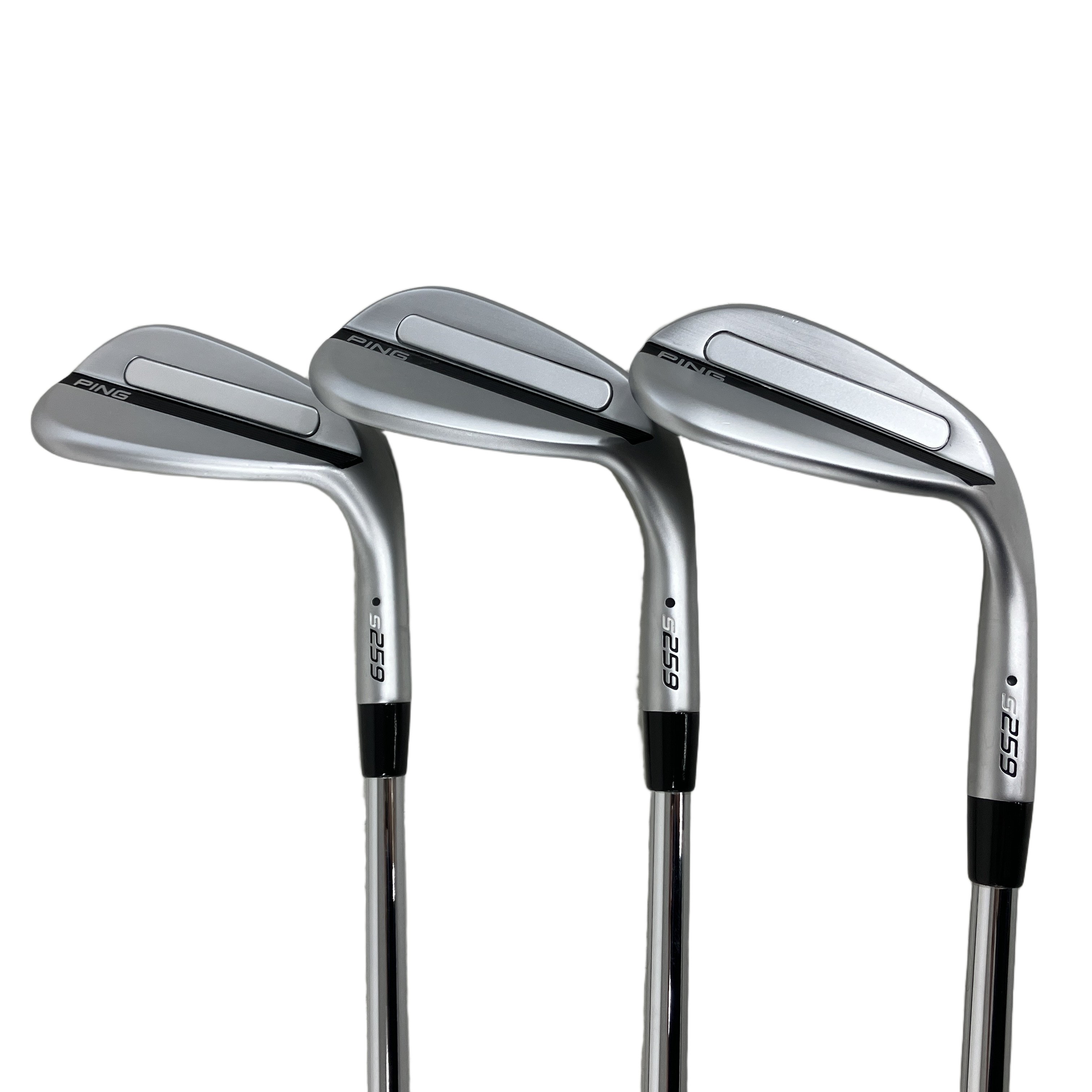 PING S259 ウェッジ 52-S12 54-S12 58- S10 3本 N.S.PRO MODUS3 フレックスS ゴルフクラブ 中古 良好