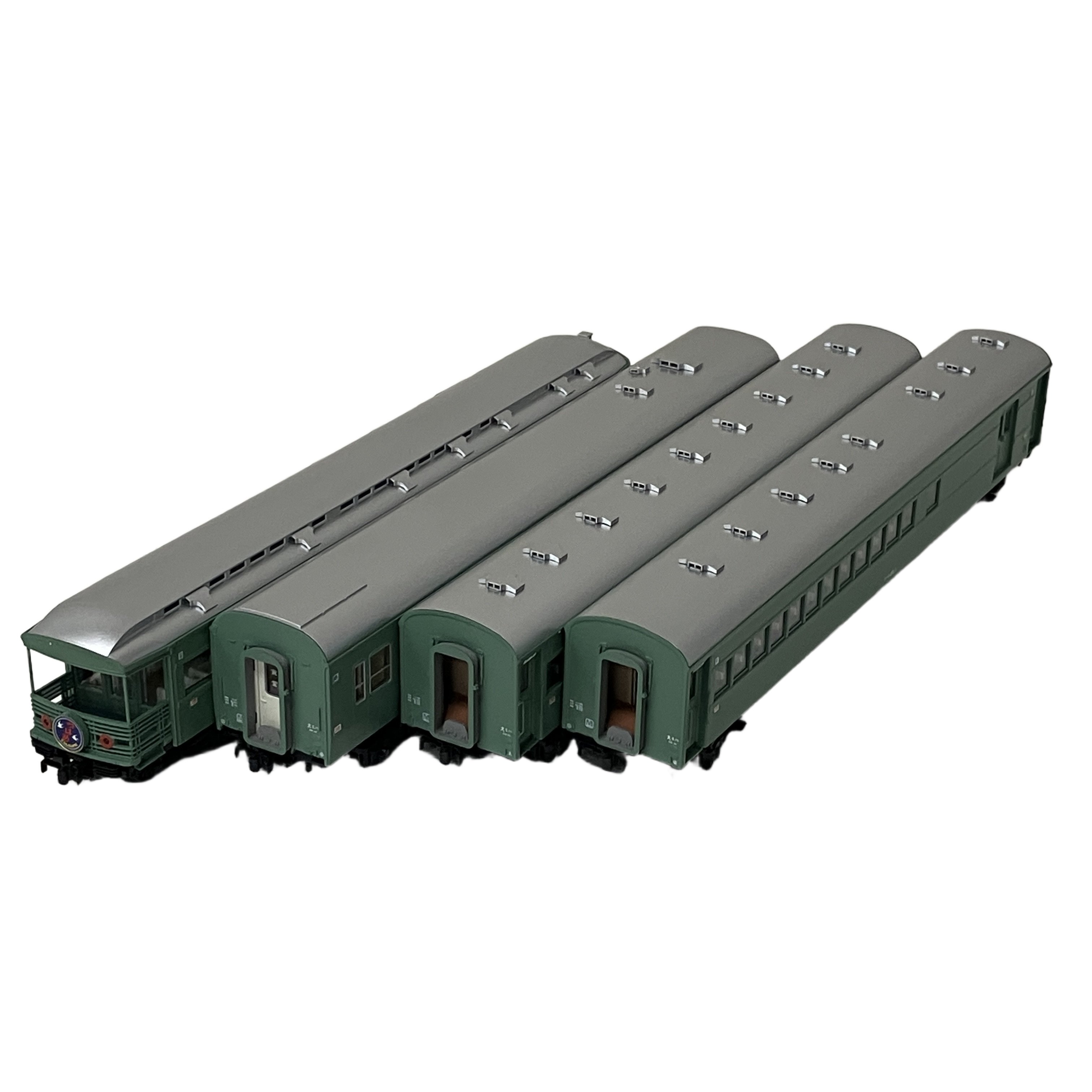 Tenshodo 天賞堂 No.57025 特急 『つばめ』 青大将 基本4両セット 鉄道模型 HOゲージ 中古 美品
