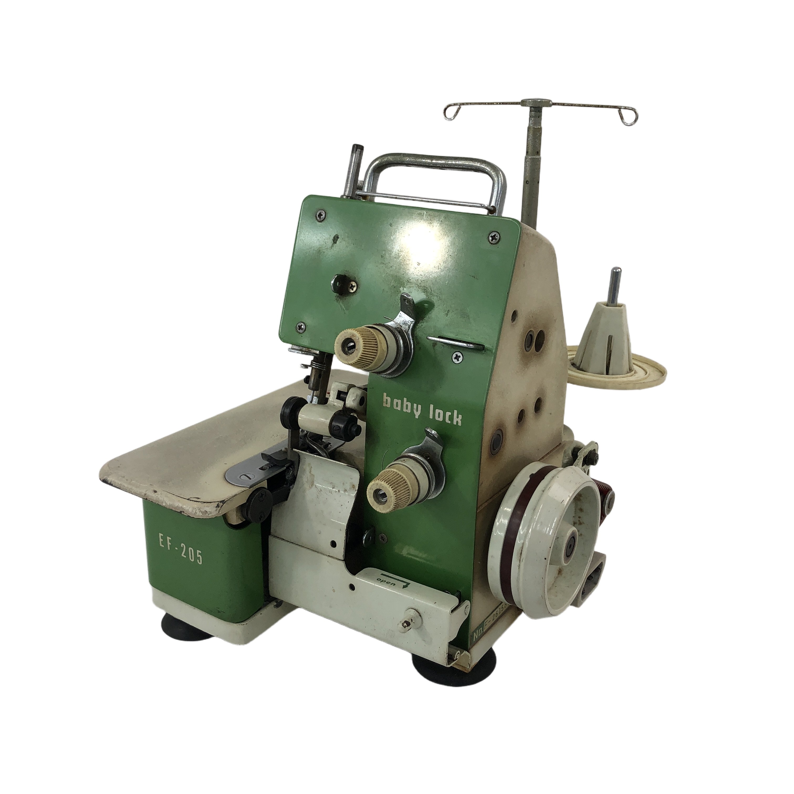 JUKI EF-205 ロックミシン ハンドメイド 手芸 裁縫 ジューキ 家電 中古