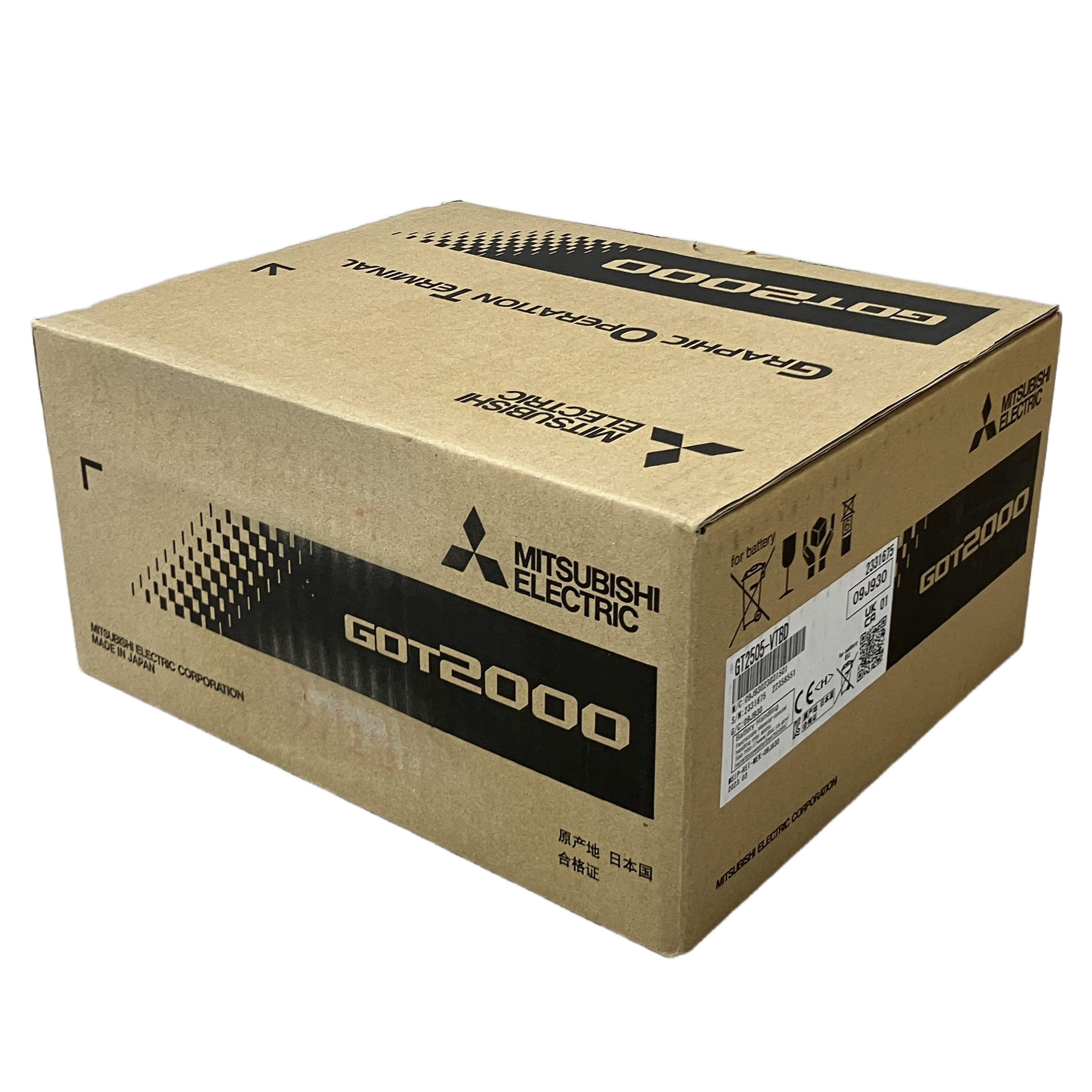 三菱電機 GT2505-VTBD 5.7型 VGA 表示器 タッチパネル HMI GOT 2000 シリーズ DC24V MITSUBISHI ELECTRICAL 未使用