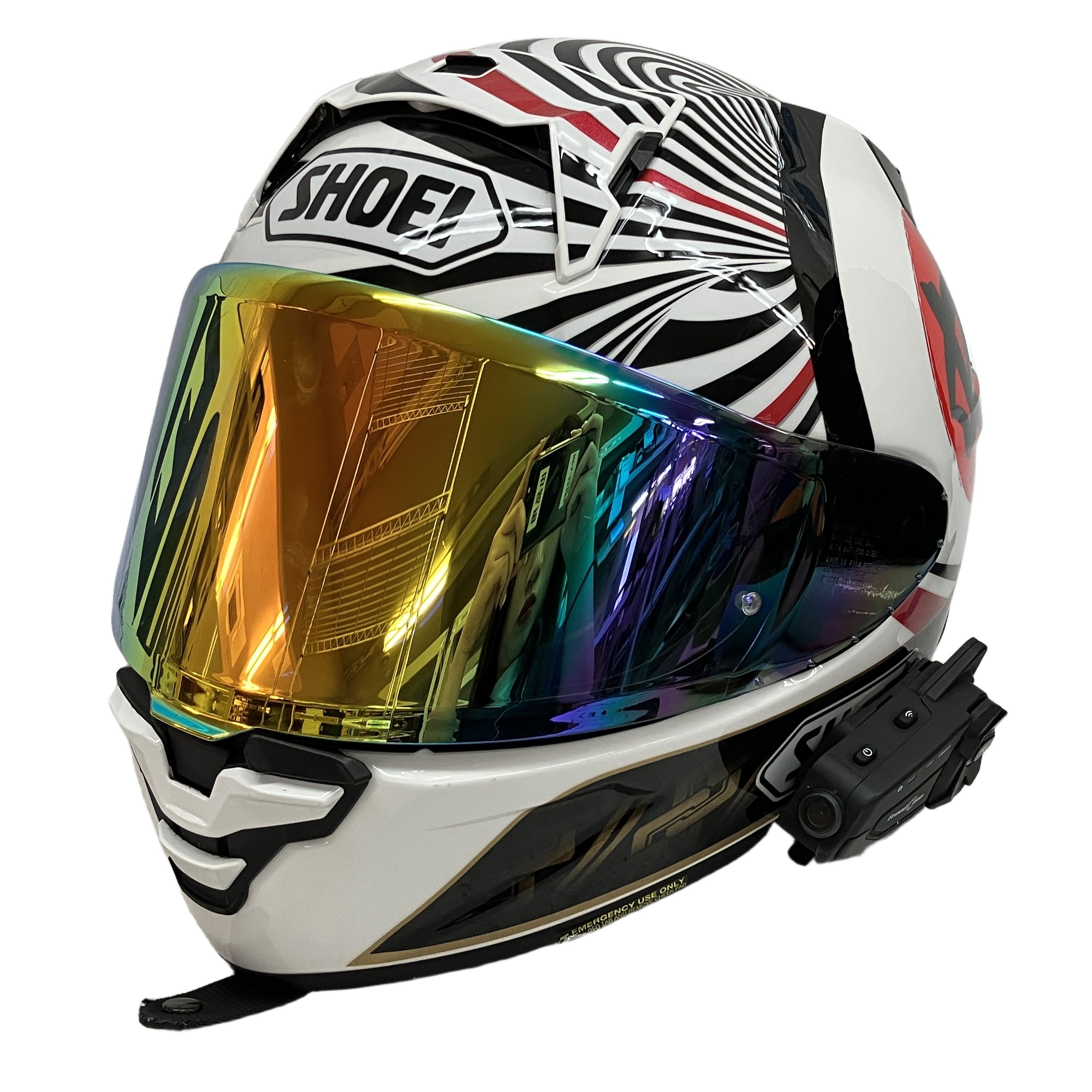 SHOEI X-FIFTEEN MARQUEZ MOTEGI4 ヘルメット XXLサイズ Freed onn PRO セット バイク用品 中古