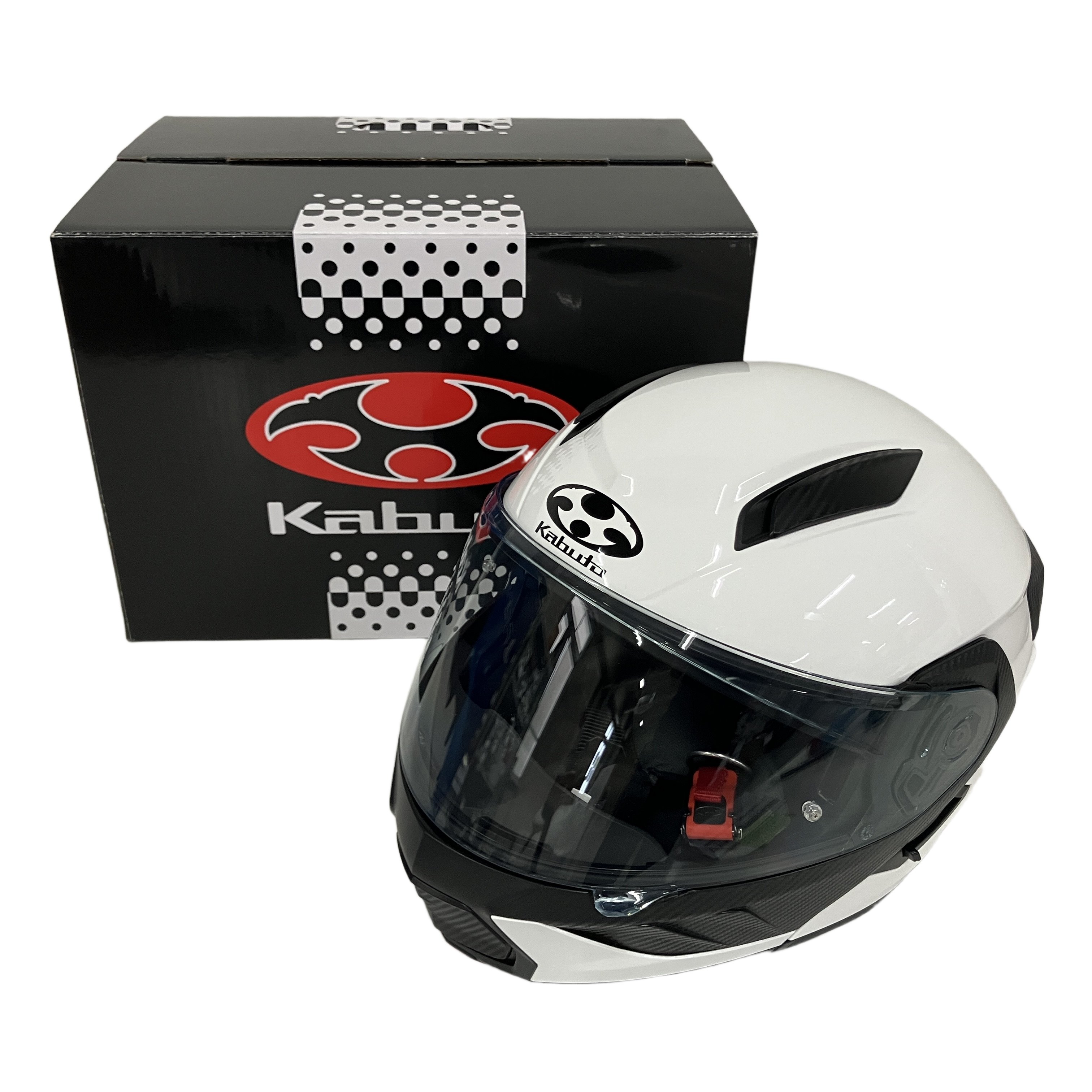 OGK KABUTO RYUKI 2026年 Mサイズ 57-58cm ミラーシールドつき Y25121600165 バイク用品 フルフェイス ヘルメット カブト 中古 美品