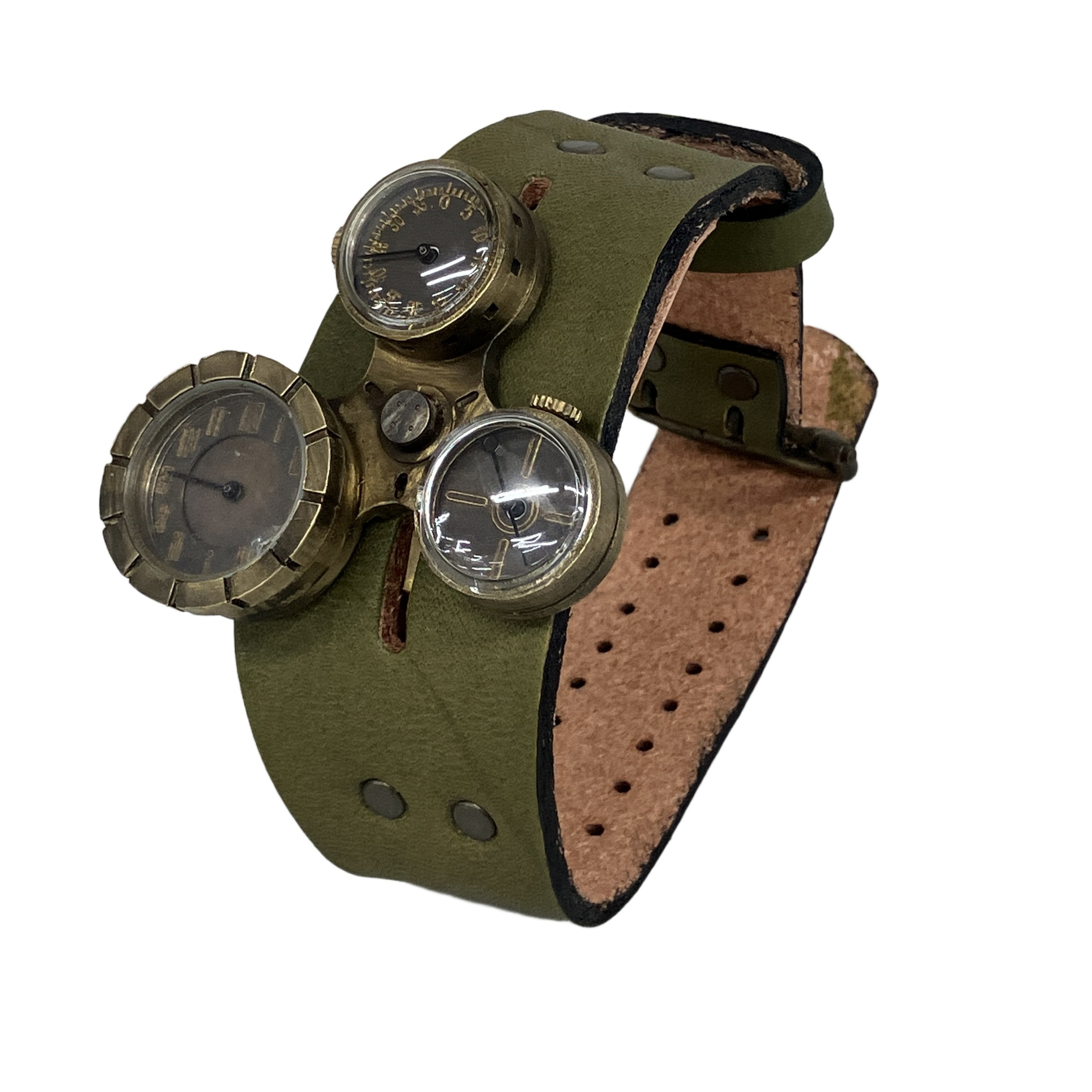 JHA 装甲騎兵ボトムズ 作家KSコラボ スコープドッグモデル 手作り 腕時計 中古