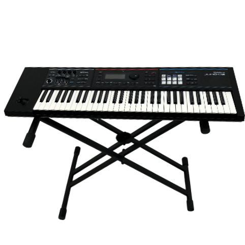 Roland JUNO-DS61 61鍵盤 シンセサイザー キーボード ローランド スタンド付き 楽器 中古 良好