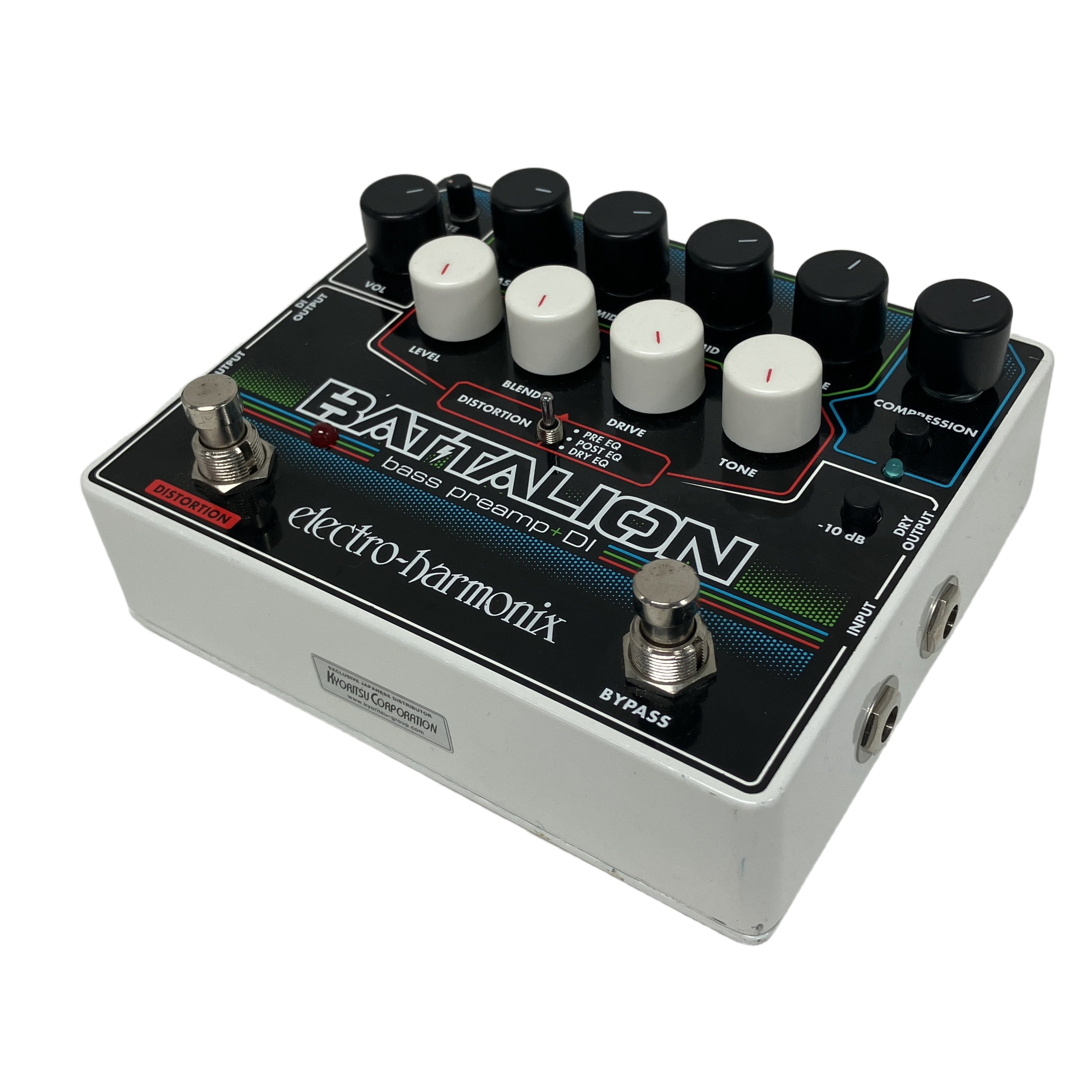 electro-harmonix BATTALION BassPreamp + DI ベース用プリアンプ エレクトロハーモニクス 中古