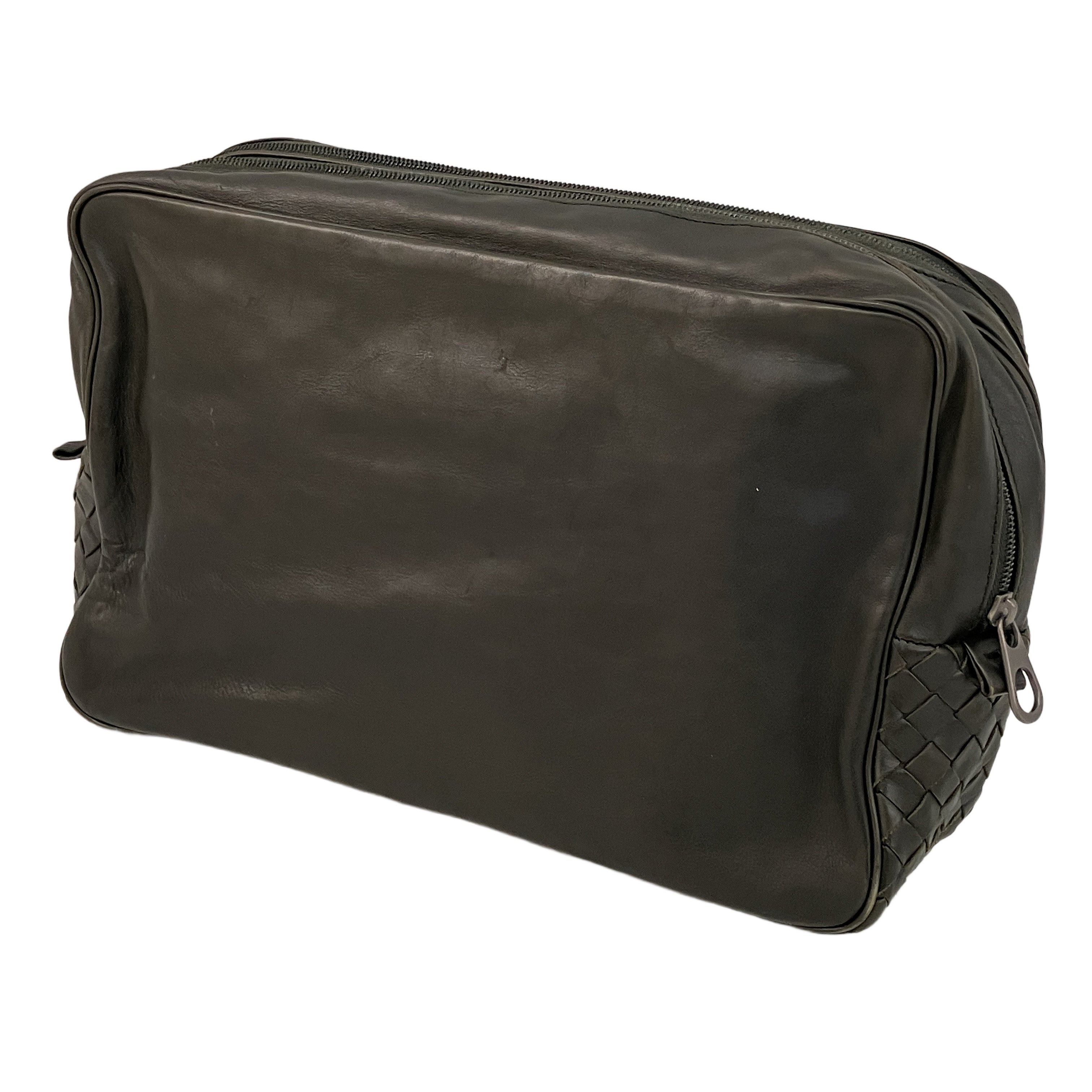 BOTTEGA VENETA ボッテガヴェネタ イントレチャート セカンドバッグ 中古