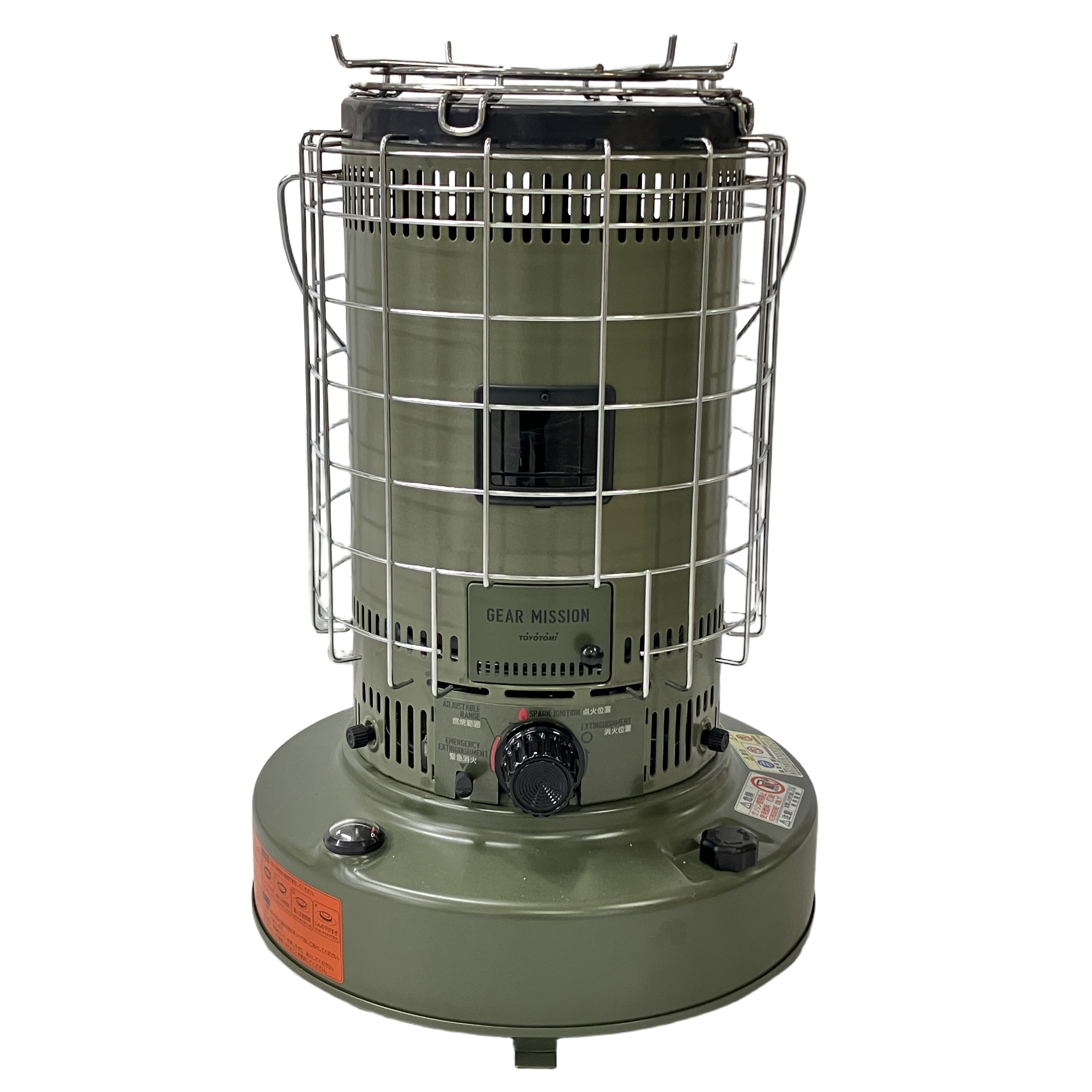 トヨトミ GEAR MISSION KS-GE67 対流形 木造 17畳 コンクリート 24畳 6.66kW 石油ストーブ 中古