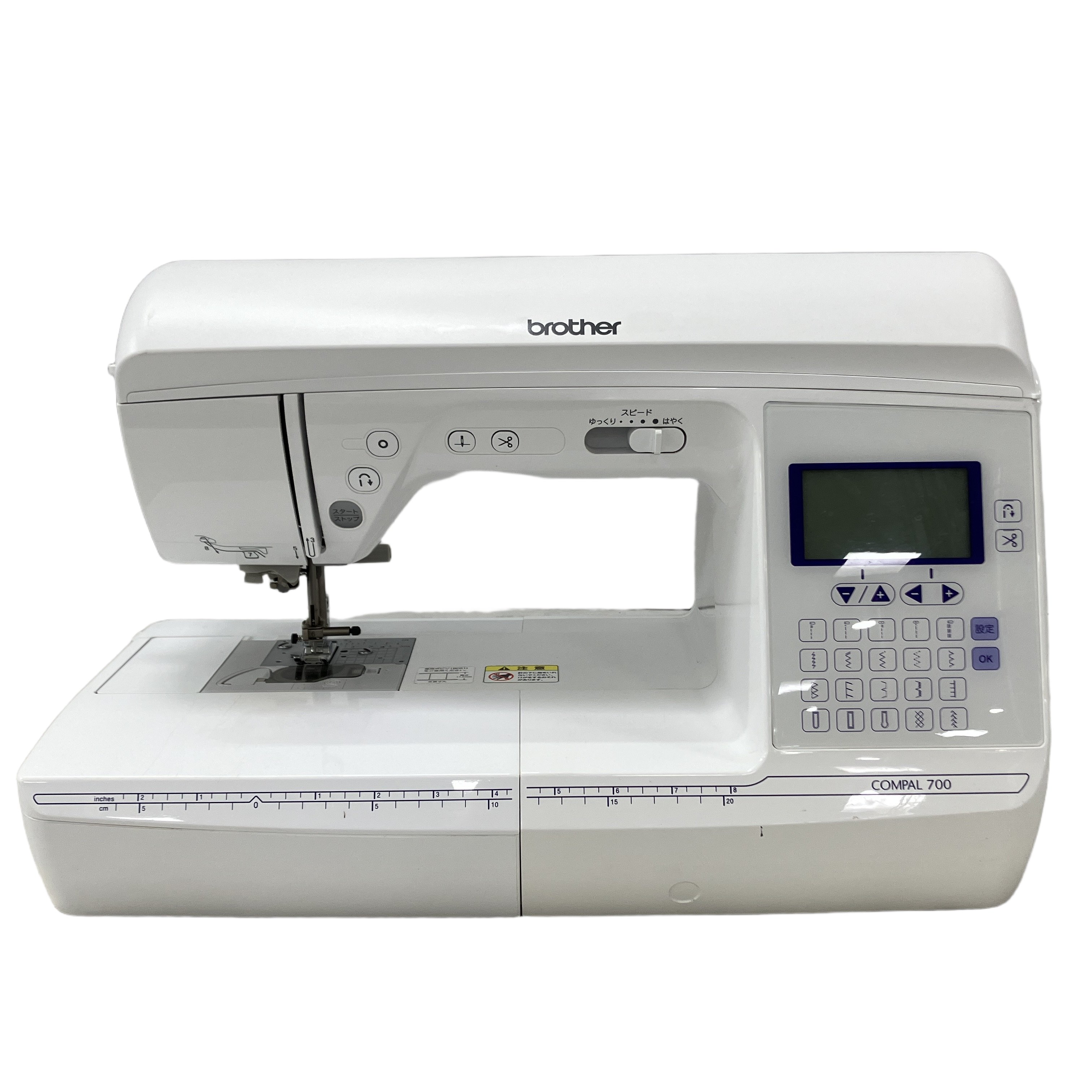 brother CPF2001 COMPAL 700 コンピューターミシン 家電 中古