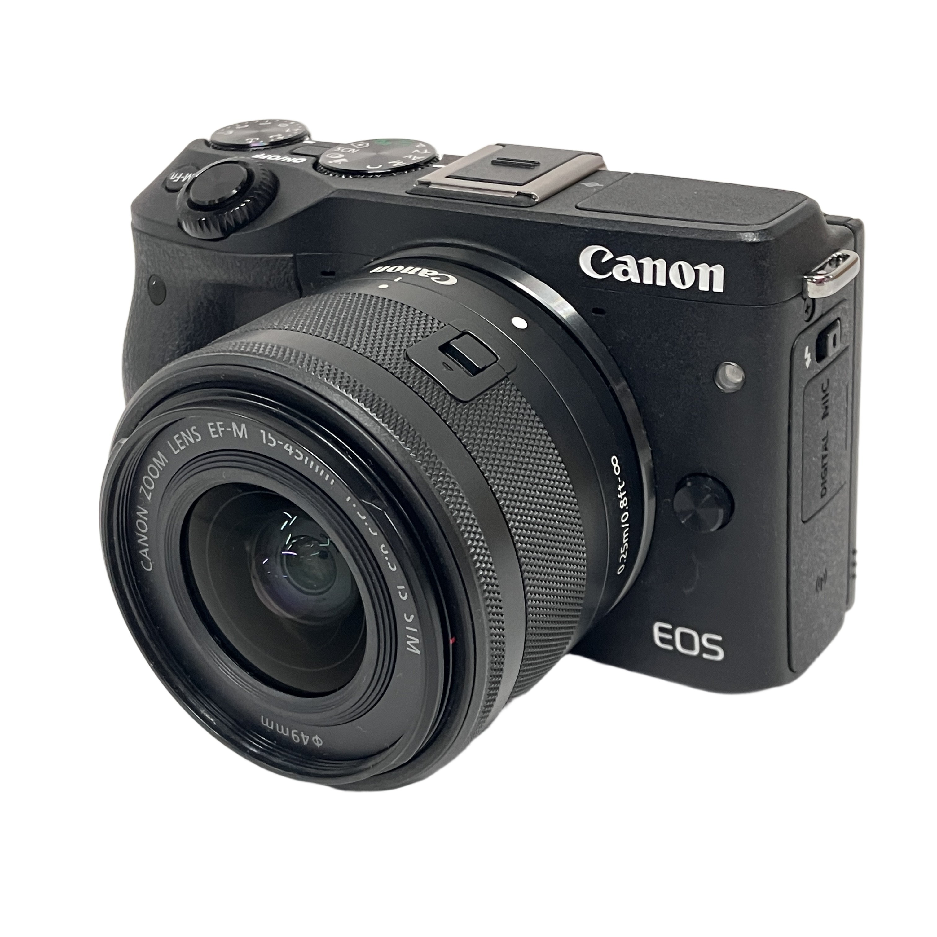 Canon EOS M3 EF-M 15-45mm F3.5-6.3 IS STM キヤノン ミラーレス カメラ レンズセット 中古
