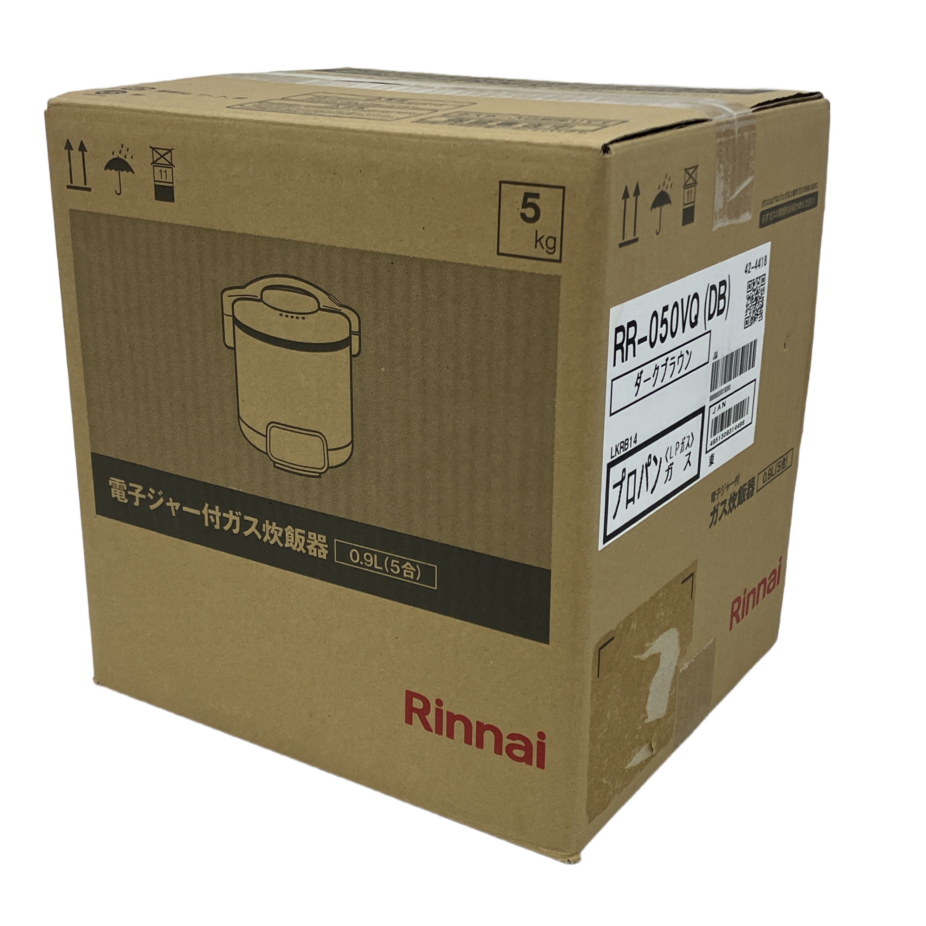 Rinnai リンナイ ガス炊飯器 LPガス RR-050VQ 電子ジャー付 5合 2024年製 未使用