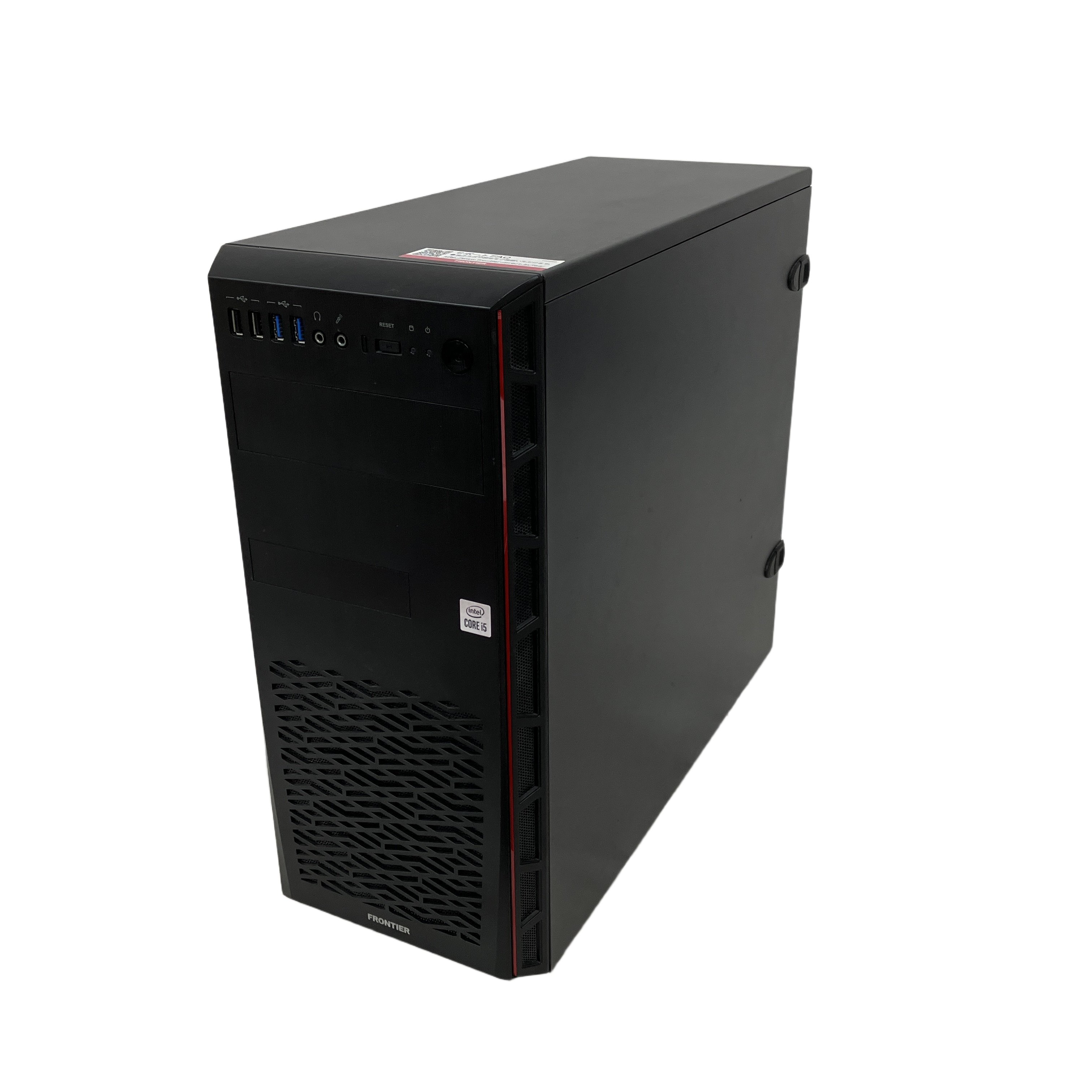 BTOパソコン FRONTIER デスクトップ パソコン i5 10400F 16GB SSD 1TB RTX 3060 win11 中古
