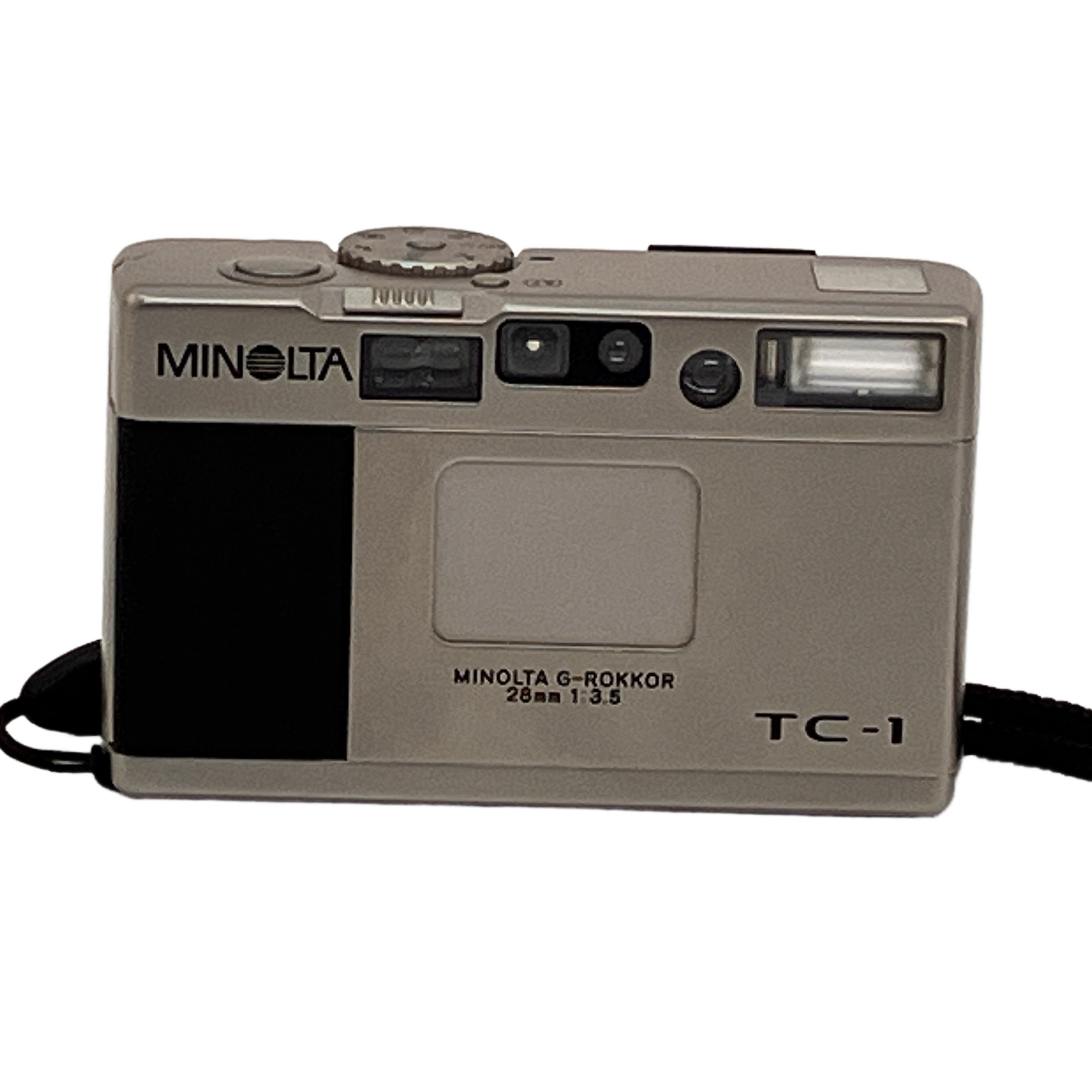 MINOLTA ミノルタ TC-1 コンパクト フィルムカメラ G-ROKKOR 28mm F3.5 中古