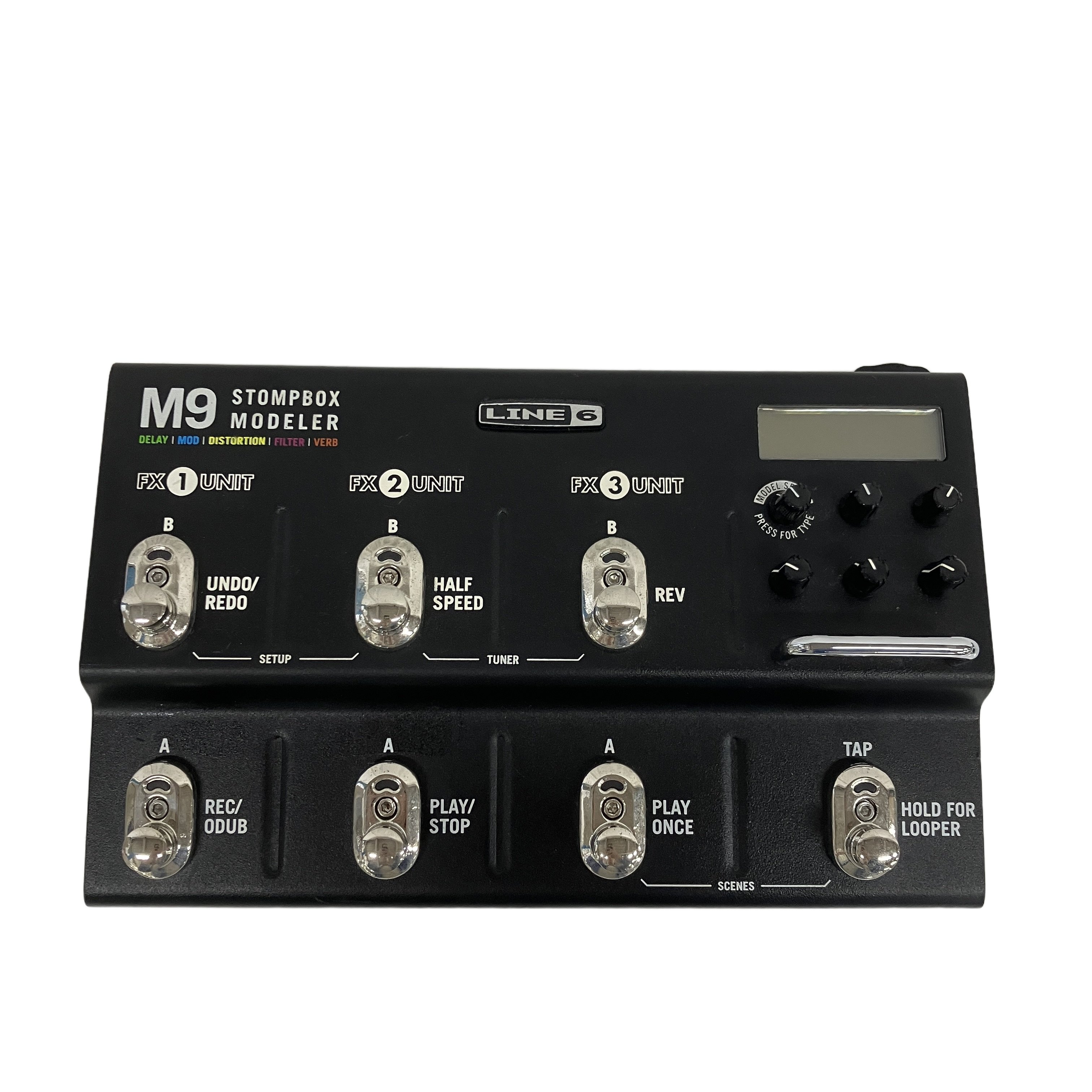 LINE6 M9 STOMPBOX MODELER ギターエフェクター ライン6 音響機材 中古