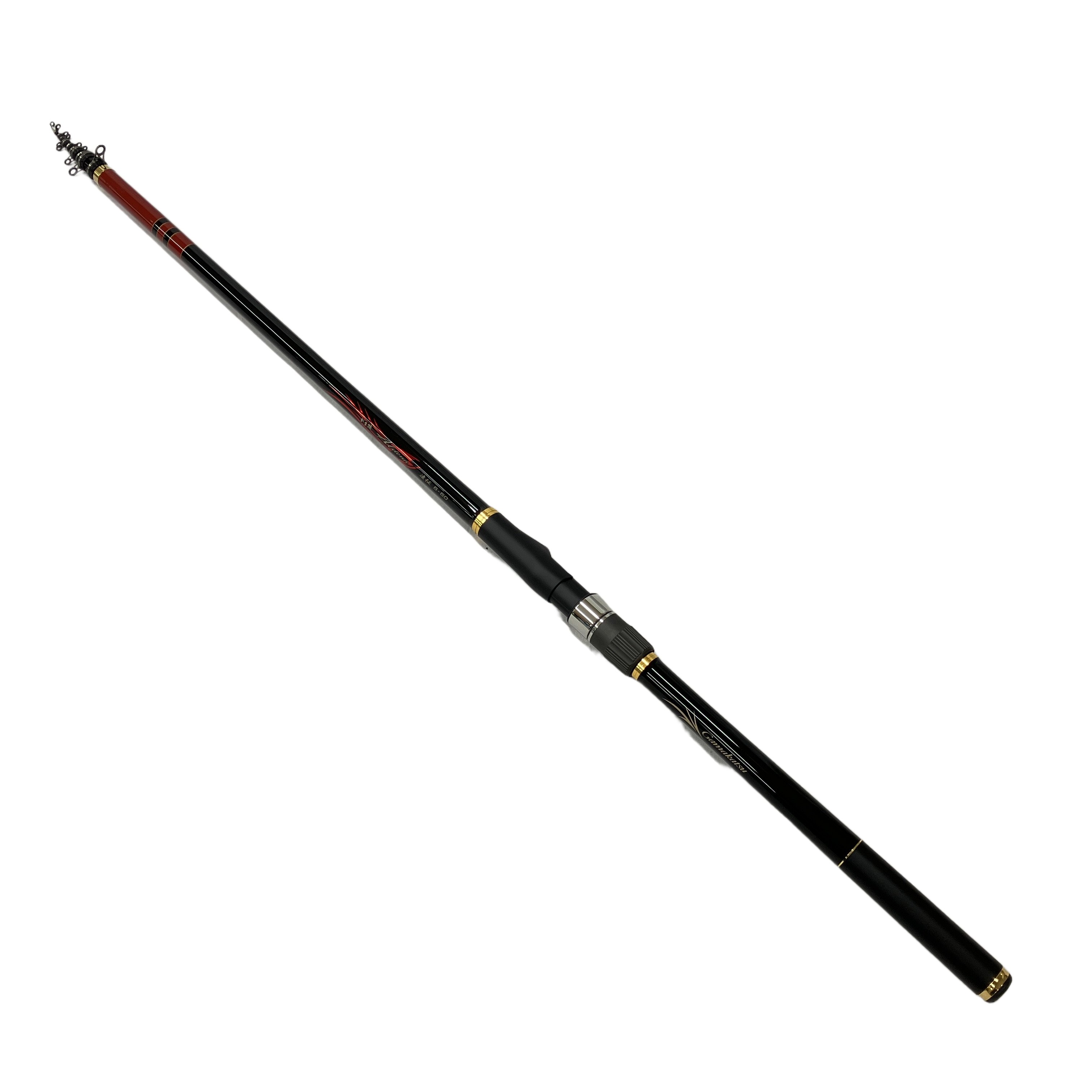 Gamakatsu がま磯 22112 Aldena 遠征 5-50 がまかつ アルデナ 振り出し竿 海釣り 釣り具 中古 良好
