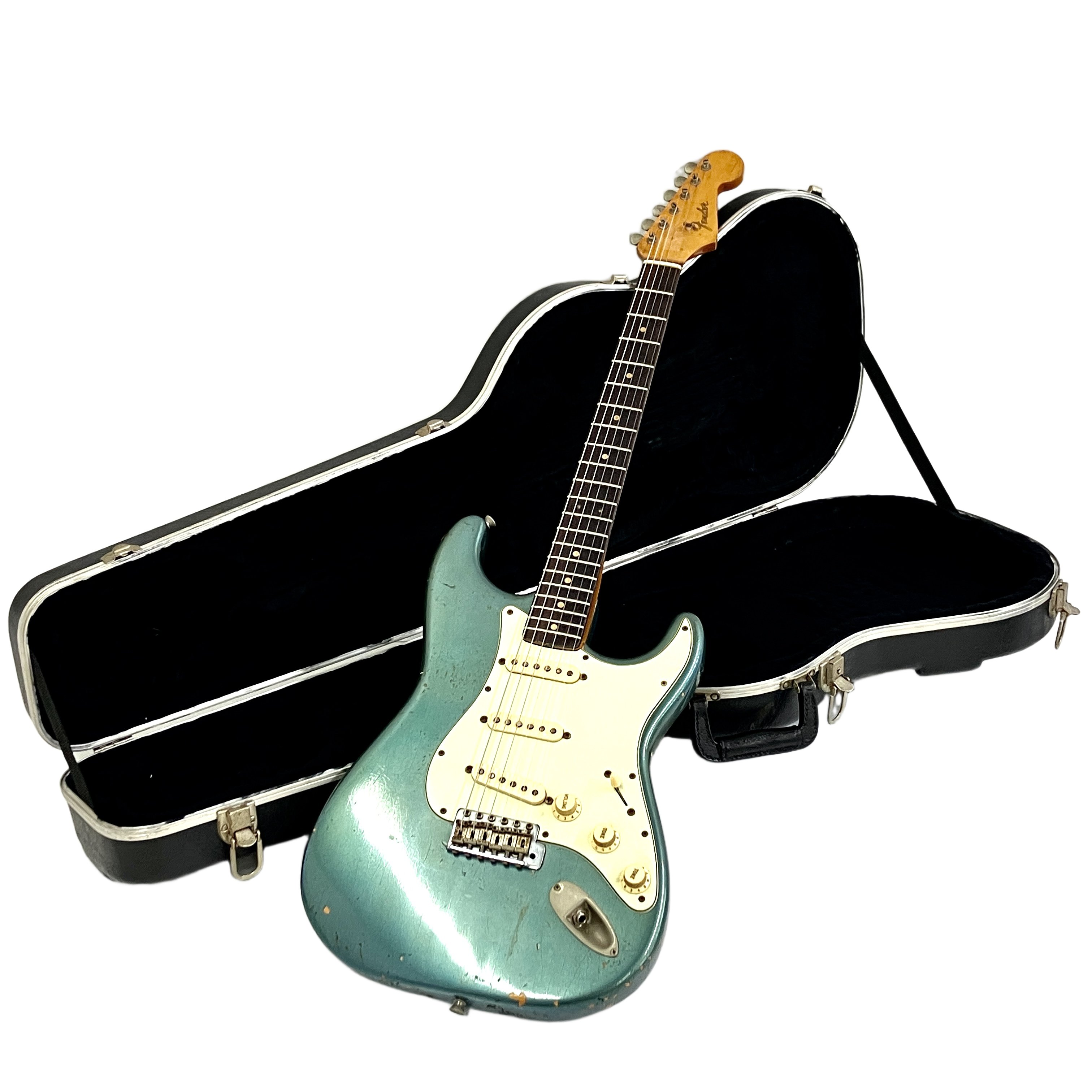 Fender 1964 Stratocaster LPB 1964年製 ハカランダ指板 60sブラックボビンPU ネイルホール残 プレイヤーズヴィンテージ