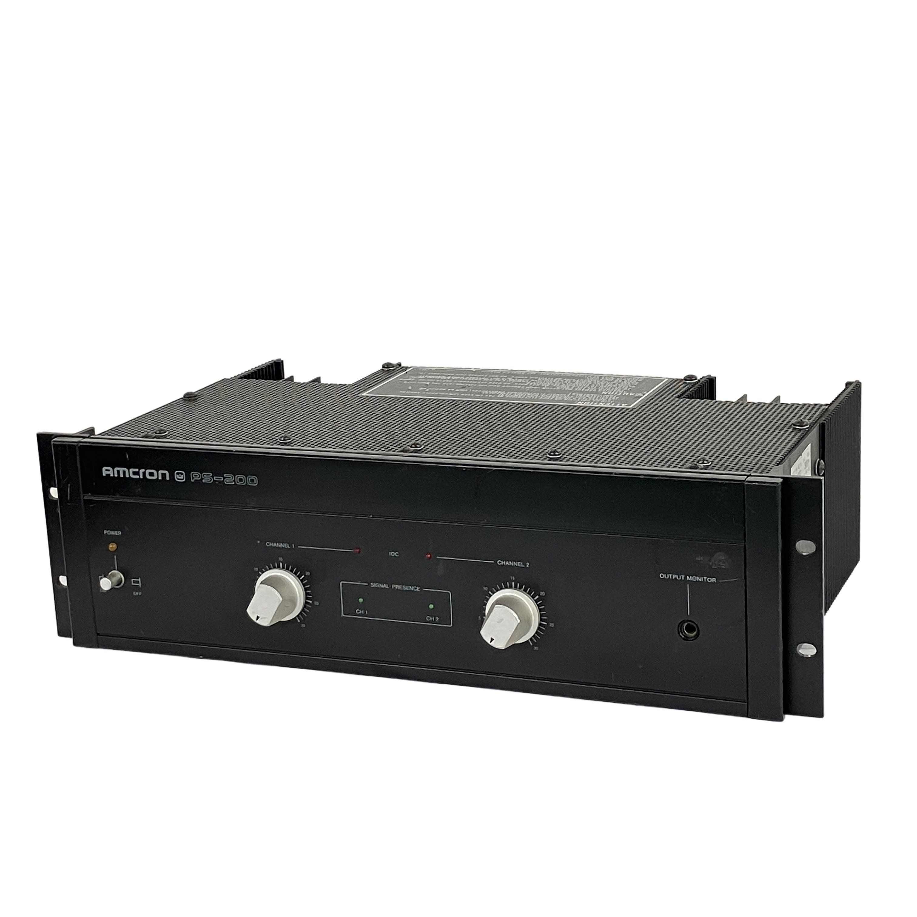 AMCRON PS-200 業務用 パワーアンプ 中古