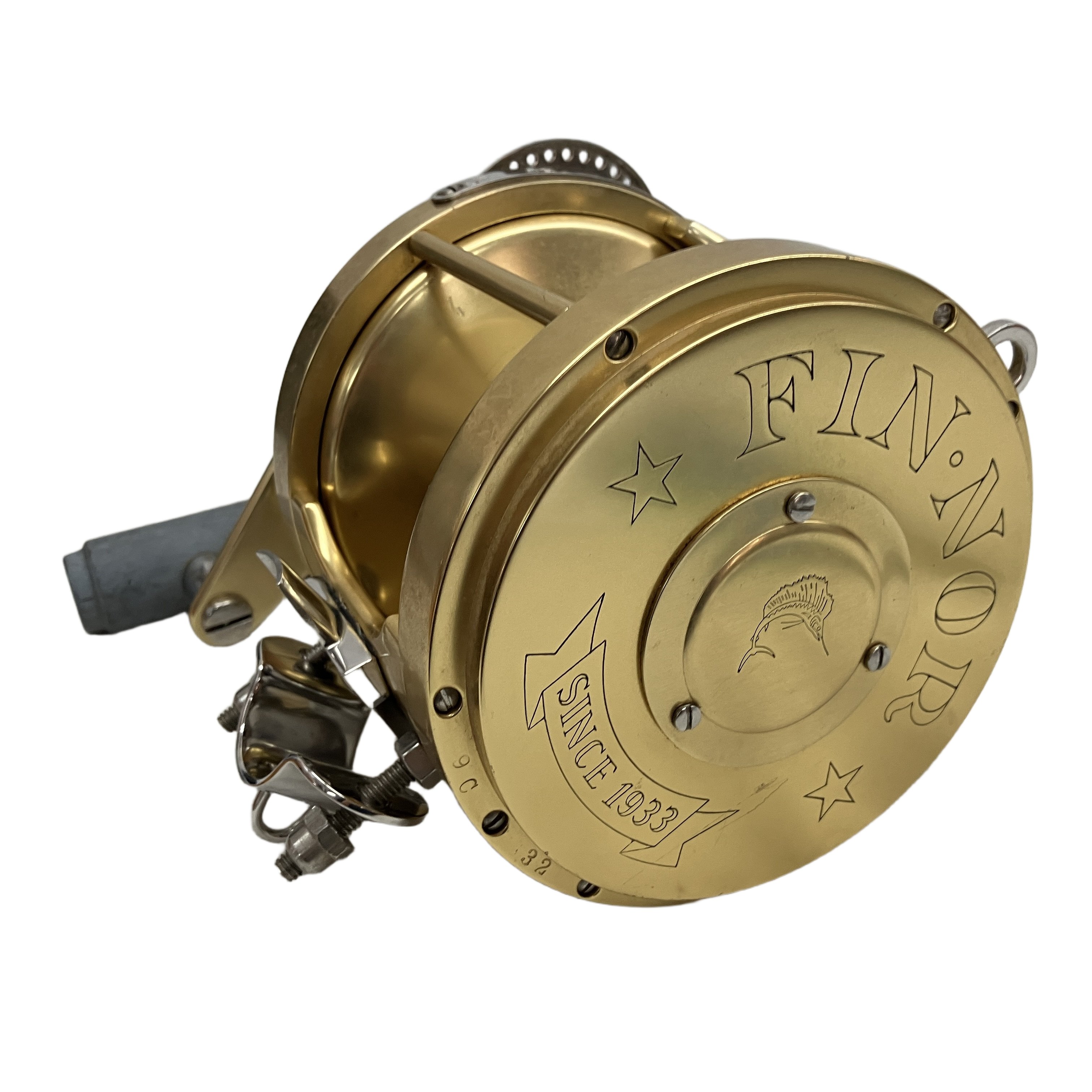 FIN NOR 9/0 トローリングリール 両軸リール 80lbクラス フィンノール 釣具 中古