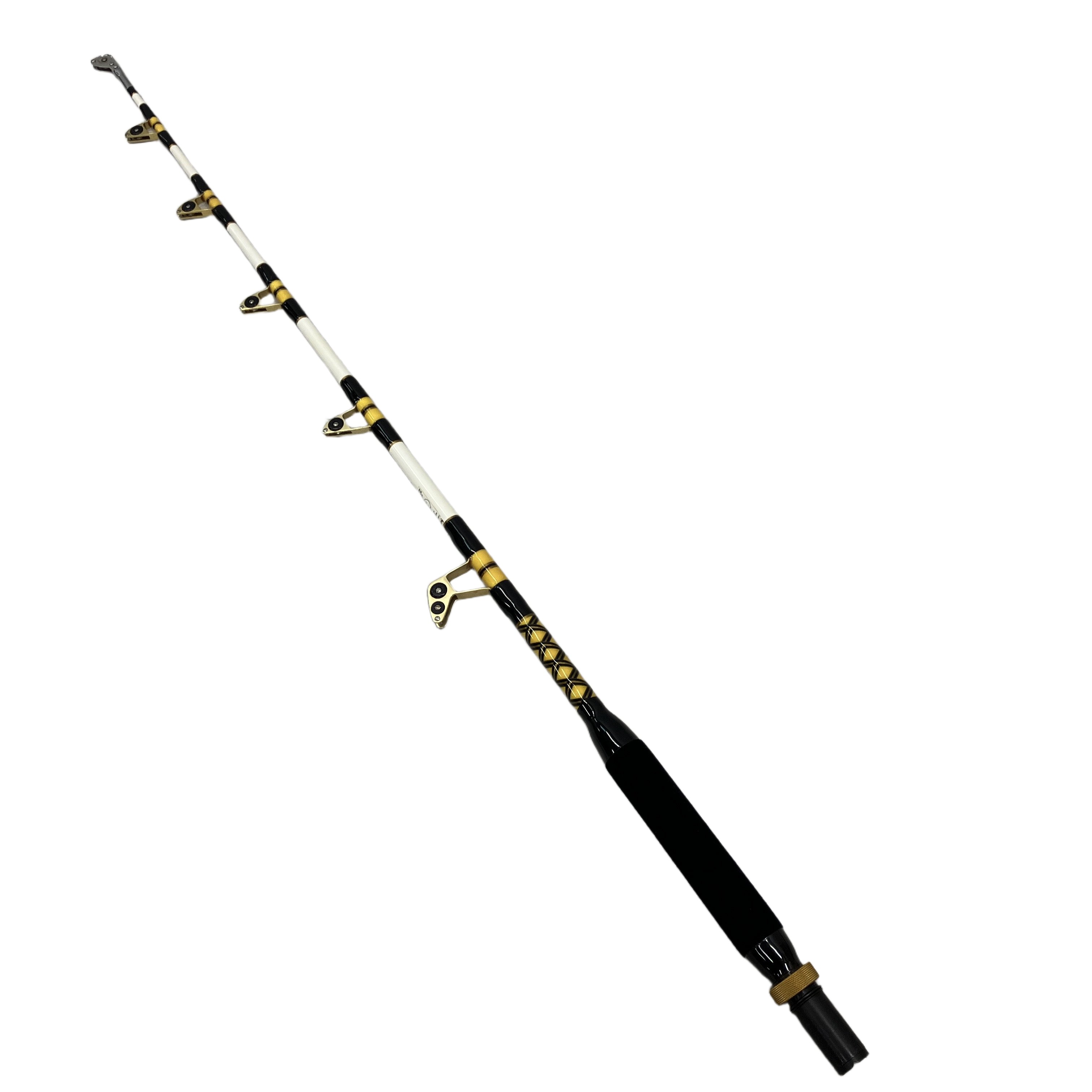 TYCOON FIN NOR 130lbクラス トローリングロッド AFTCOバット 2ピース 釣り竿 釣具 フィンノール 中古