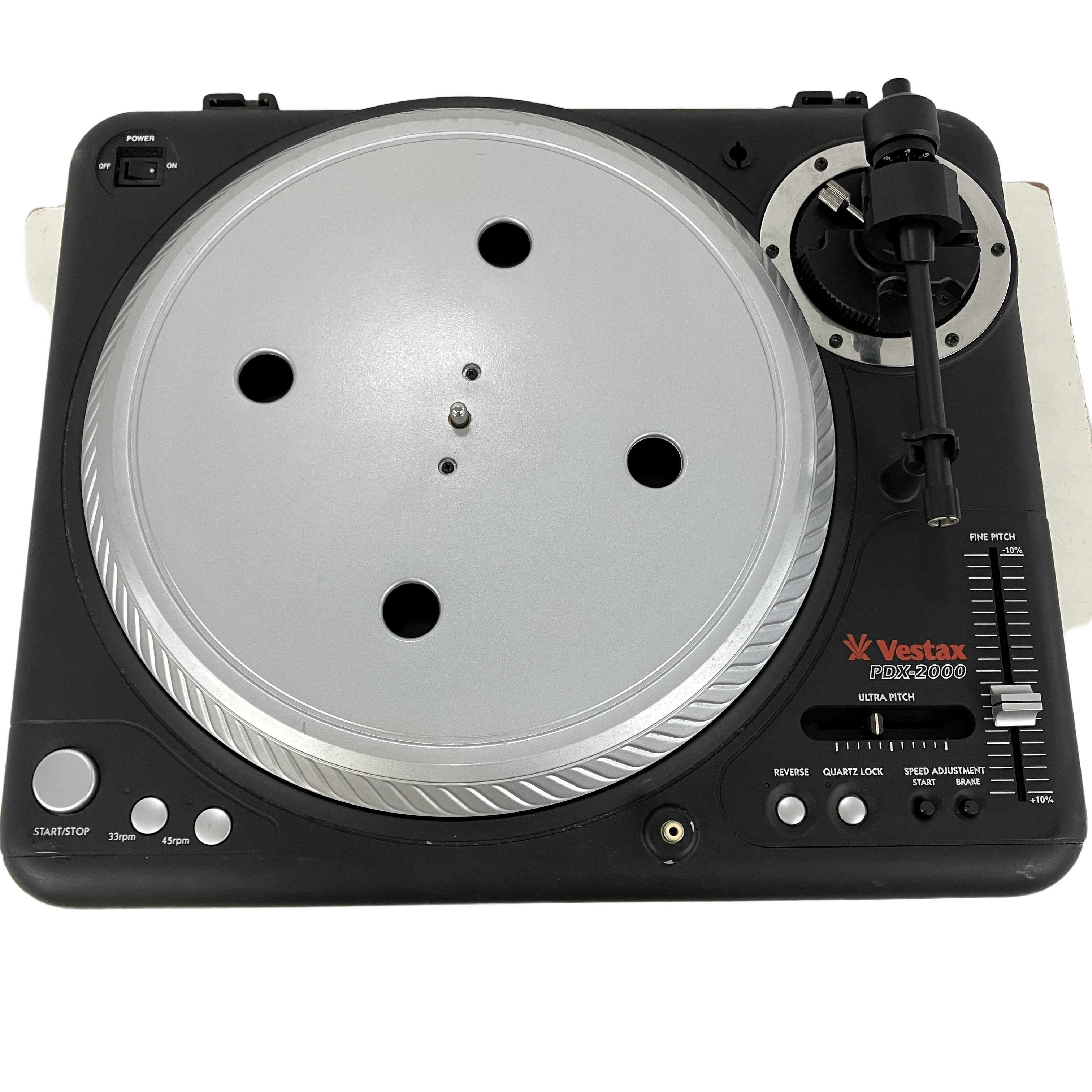 Vestax PDX-2000 ターンテーブル レコードプレーヤー DJ 機材 音響機器 ベスタクス 中古