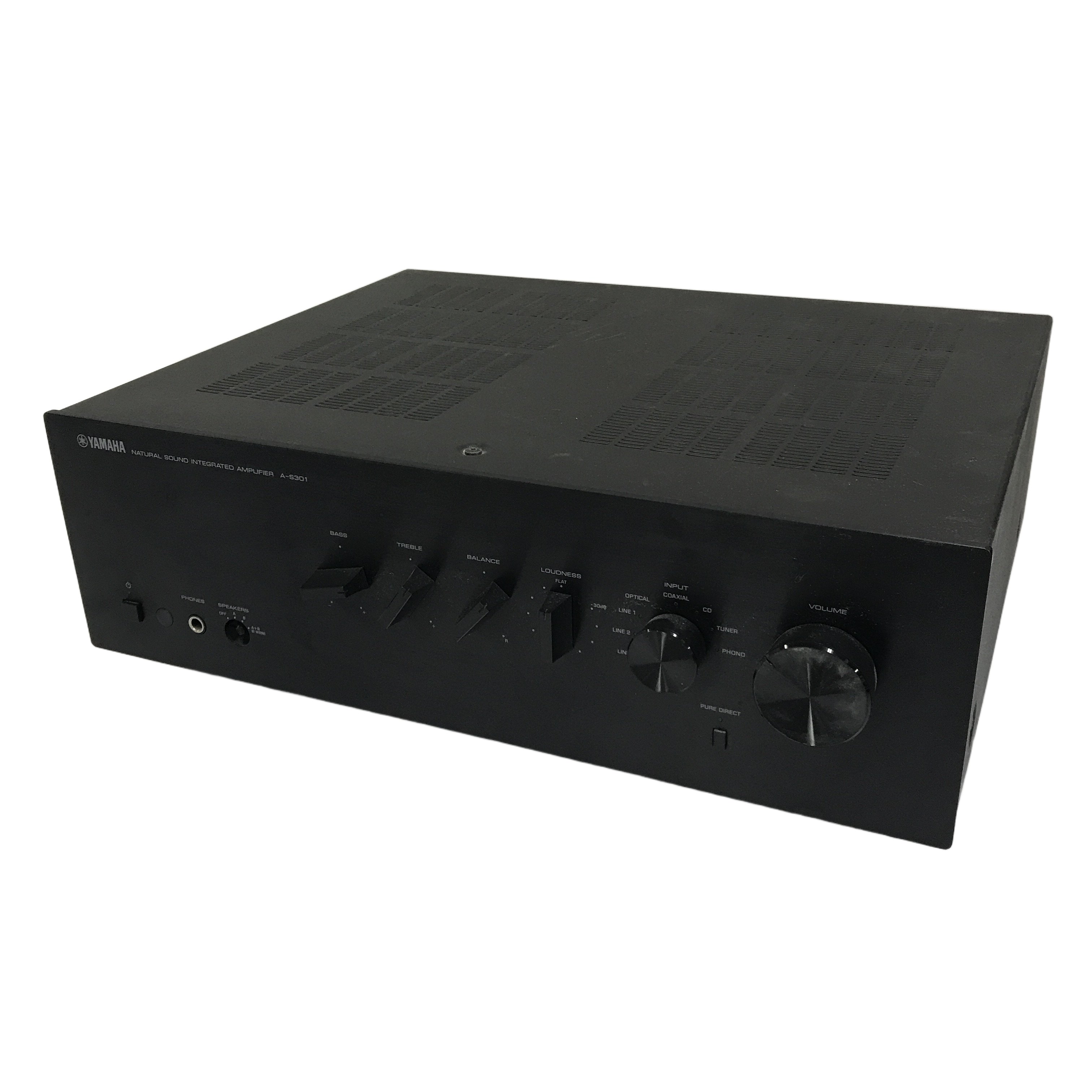 YAMAHA A-S301 プリメインアンプ インテグレーテッド ステレオアンプ オーディオ 音響機材 DTM ヤマハ 中古