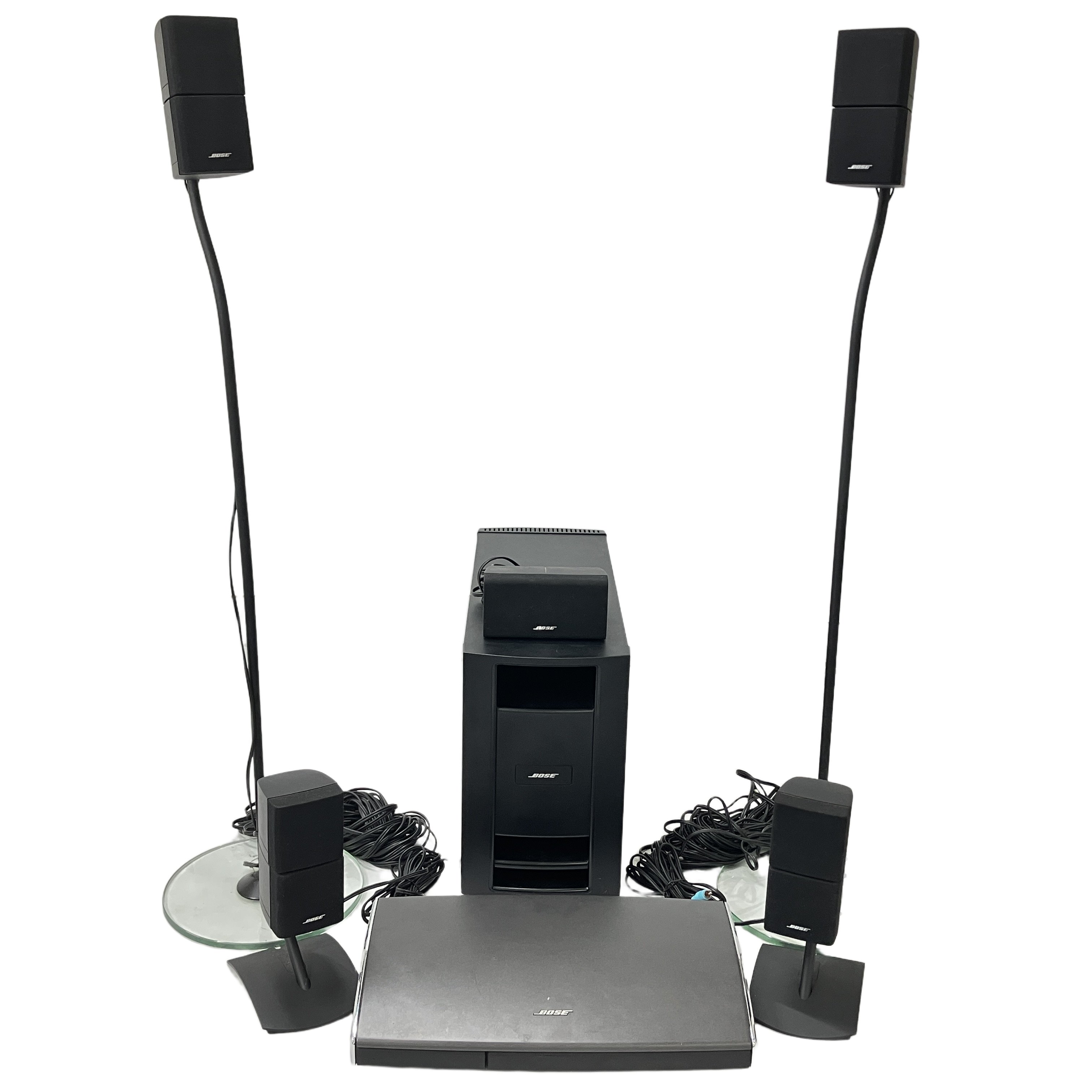 BOSE PS28 III Powered speaker system AV35 Control Console ホームシアター スピーカーセット 音響機材 ボーズ 中古 訳有