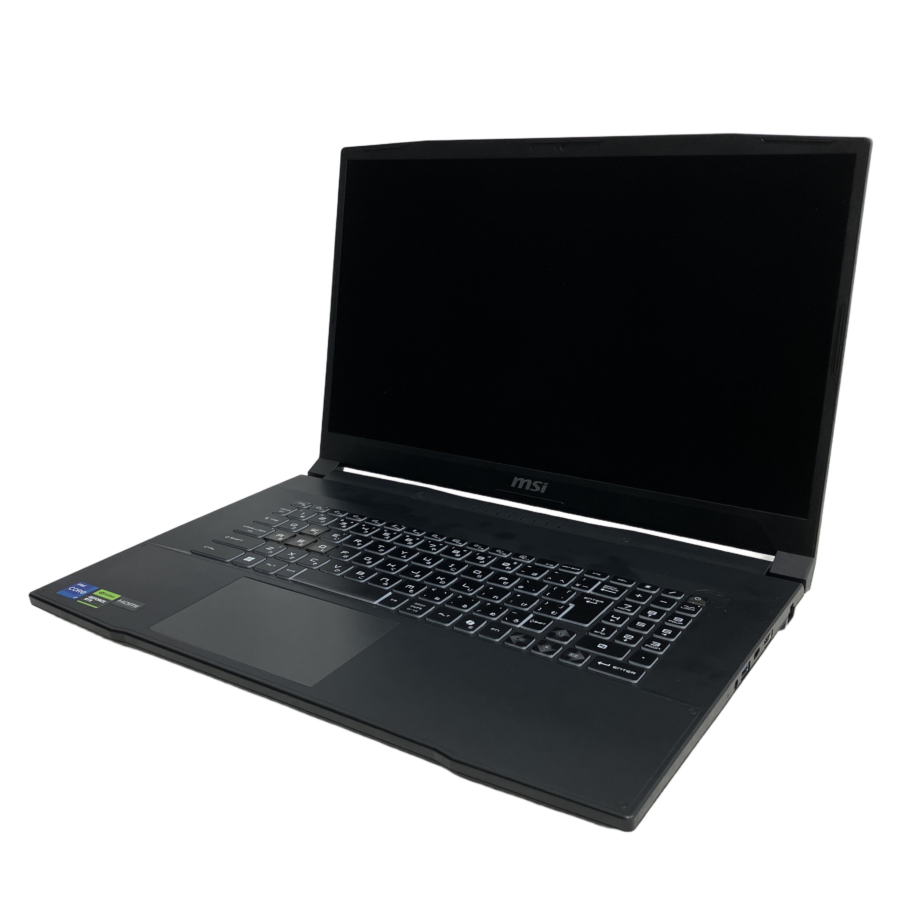 MSI Katana 17 HX B14WEK 17.3インチ ノート パソコン i7 14650HX 16GB SSD 1TB RTX 5050 win11 中古