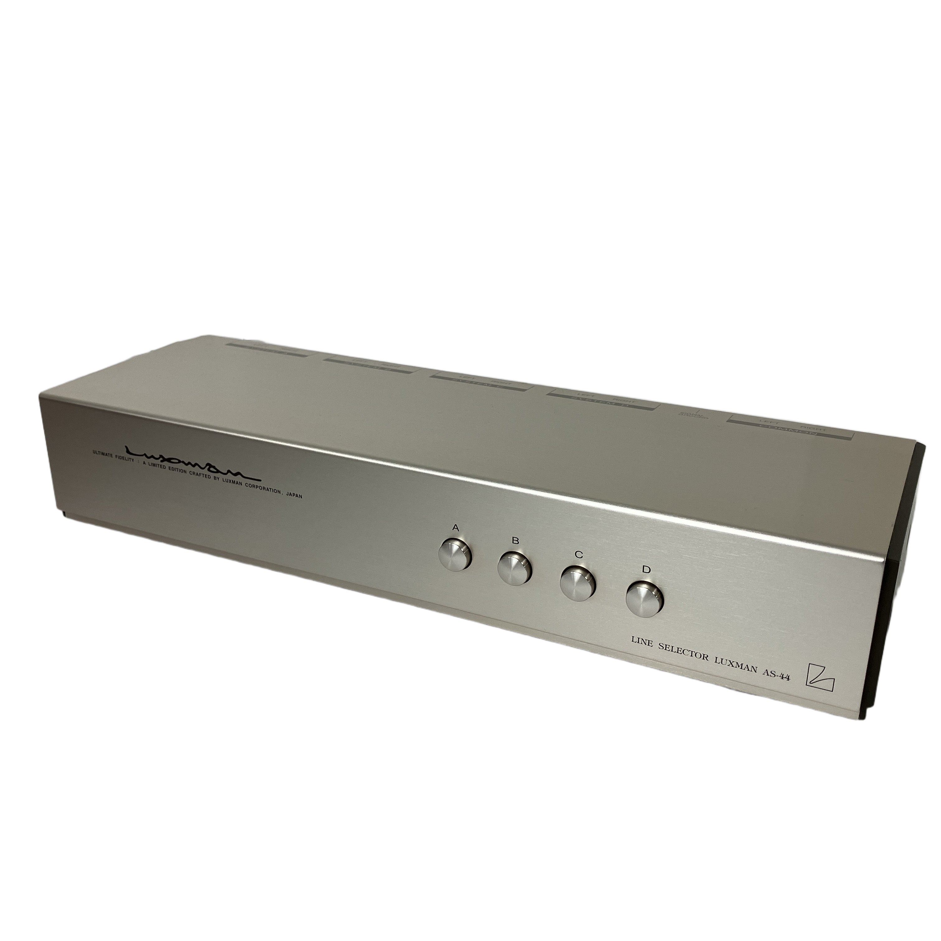 LUXMAN AS-44 コアキシャル ライン セレクター 音響 中古